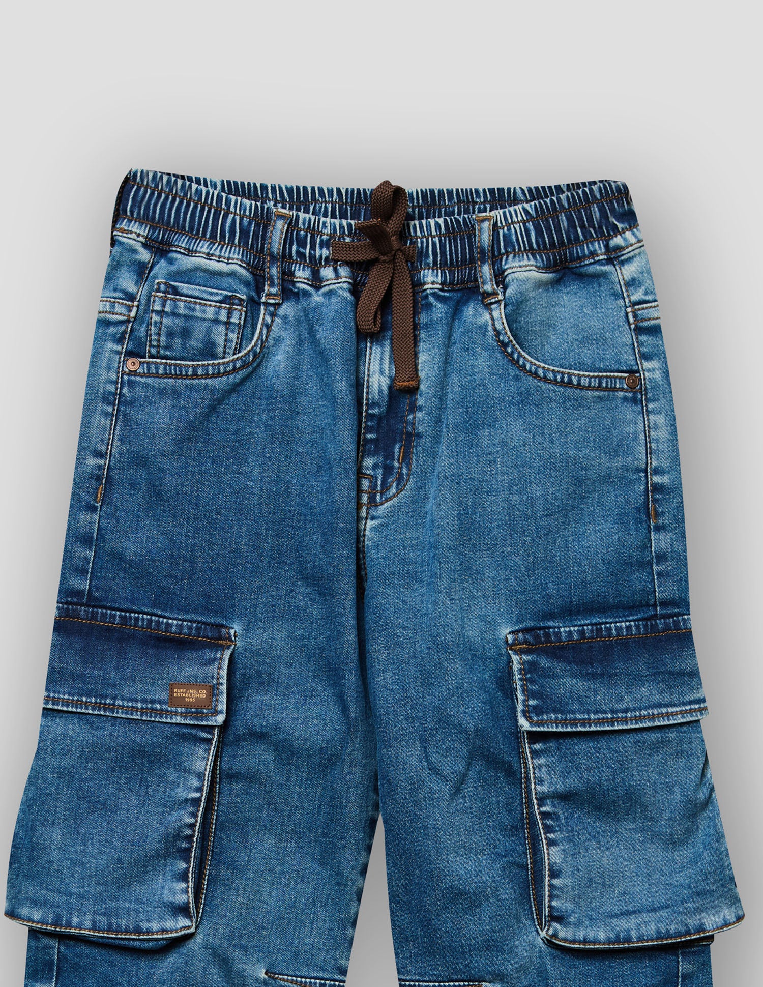 Boys Mud Stretch Baggy Fit Jeans