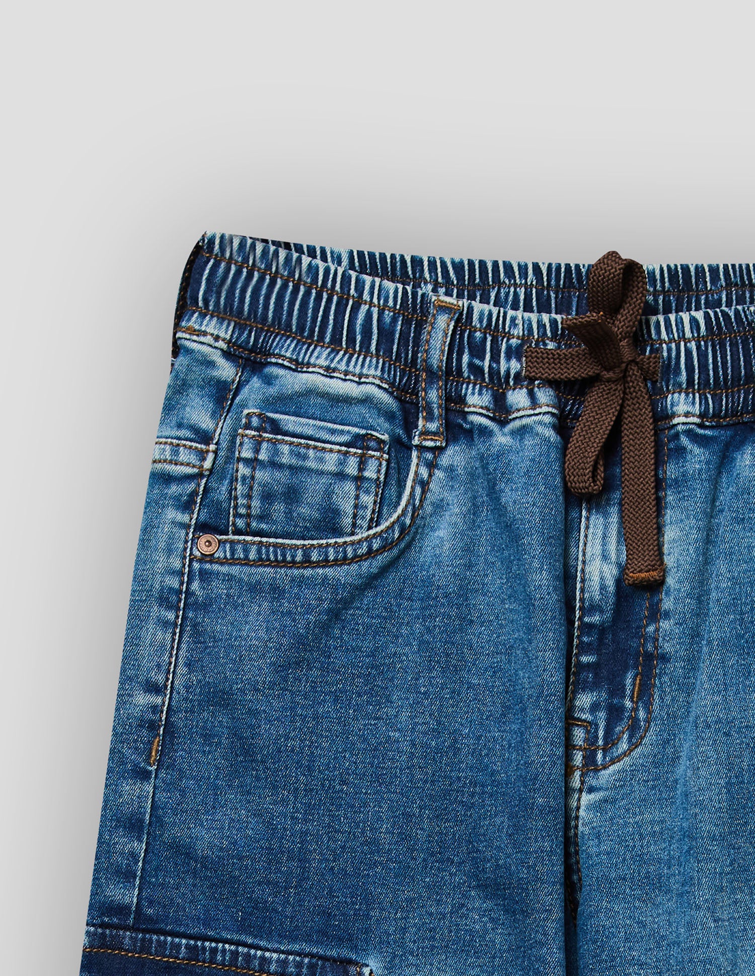 Boys Mud Stretch Baggy Fit Jeans
