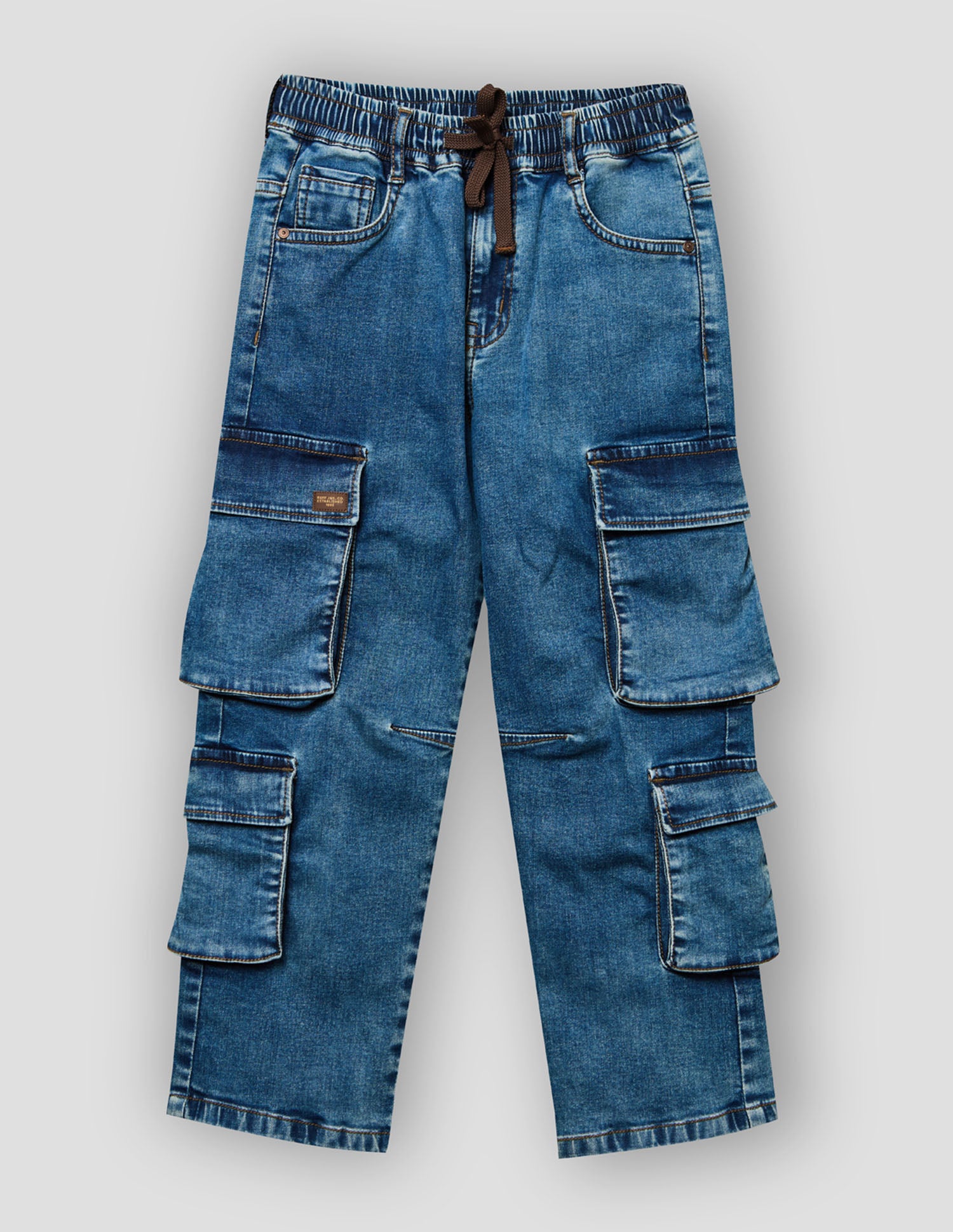 Boys Mud Stretch Baggy Fit Jeans