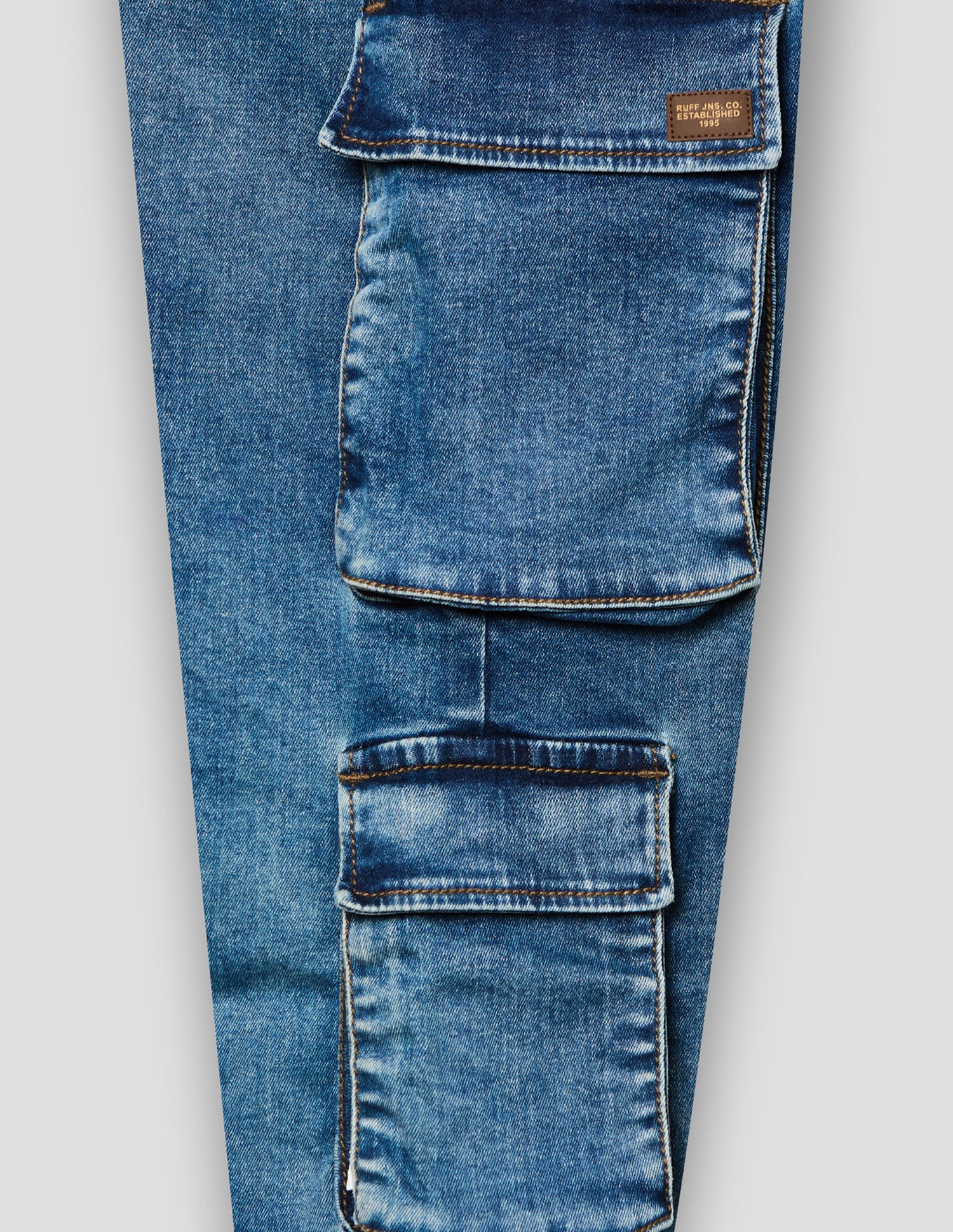 Boys Mud Stretch Baggy Fit Jeans
