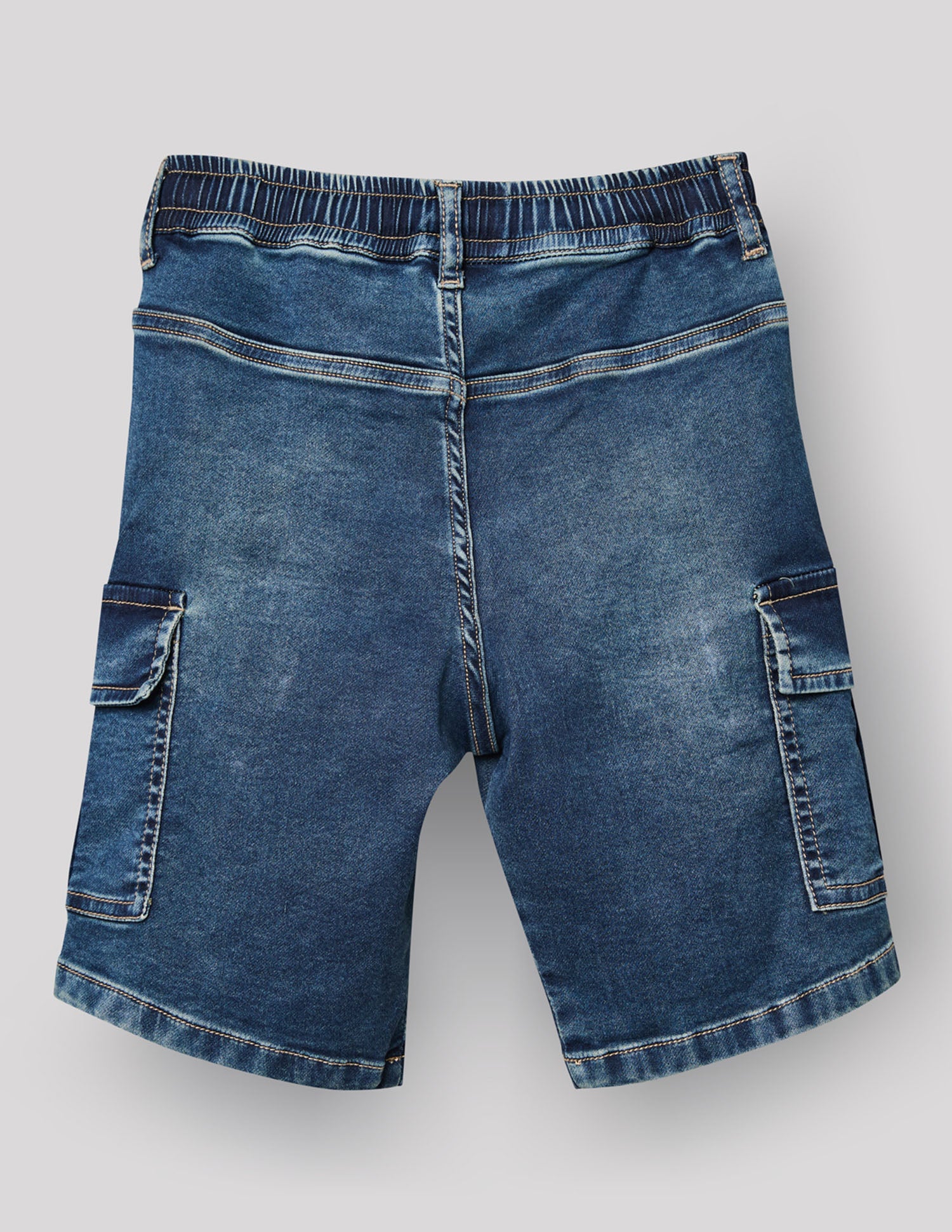 Boys Mud Stretch Denim Bermuda Shorts