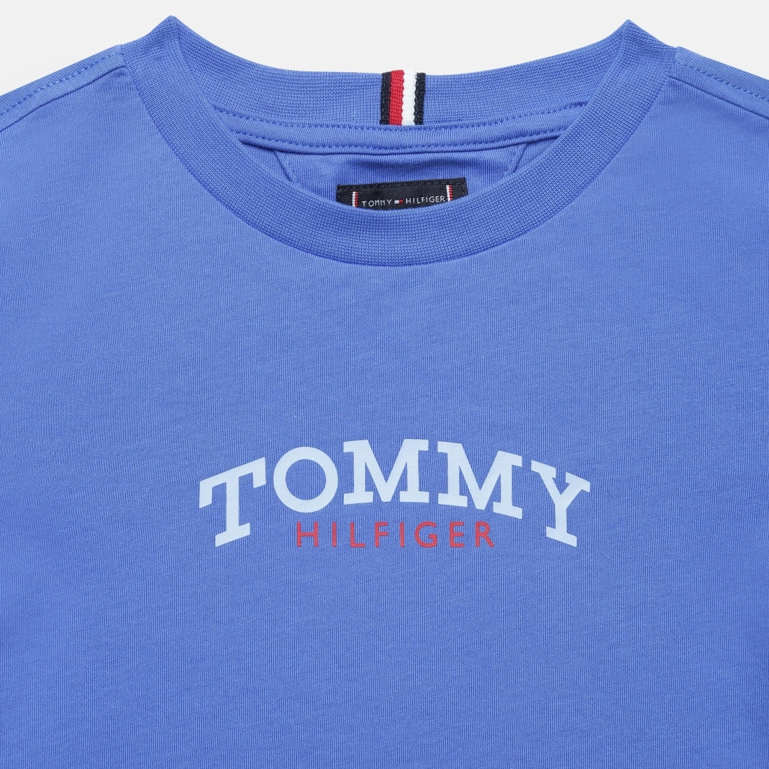 Boys Empire Blue Typographic Cotton Regular Fit T-Shirt