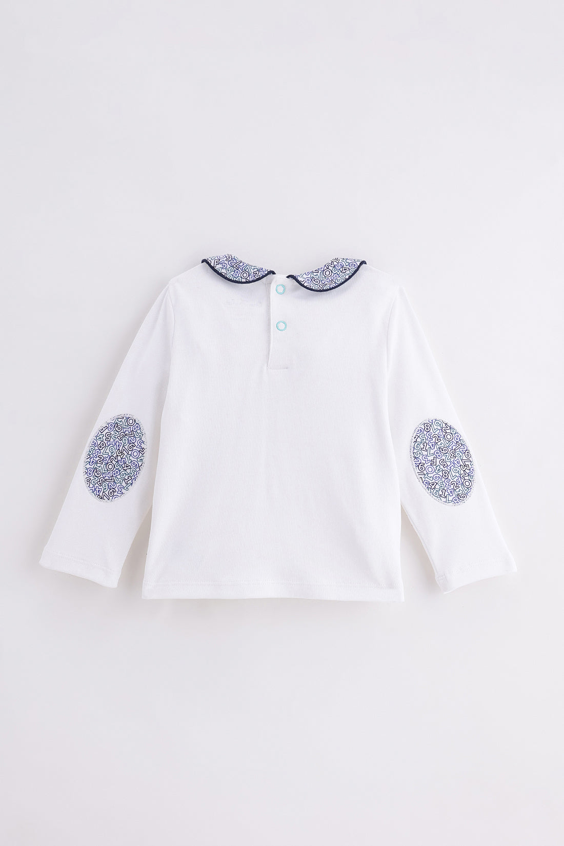 Baby Boys Off White Cotton Clothing Set
