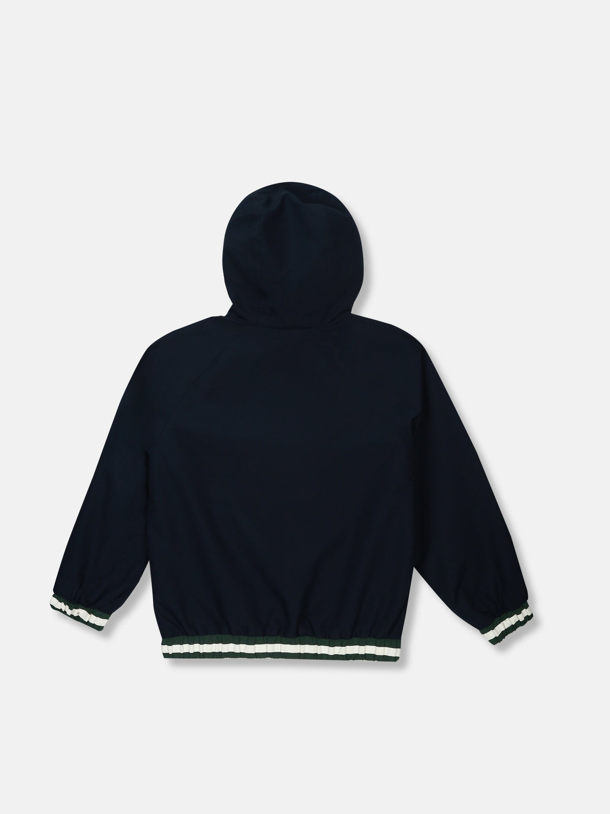 Boys Printed Regular Fit Polyester Jacket Dark Night Navy