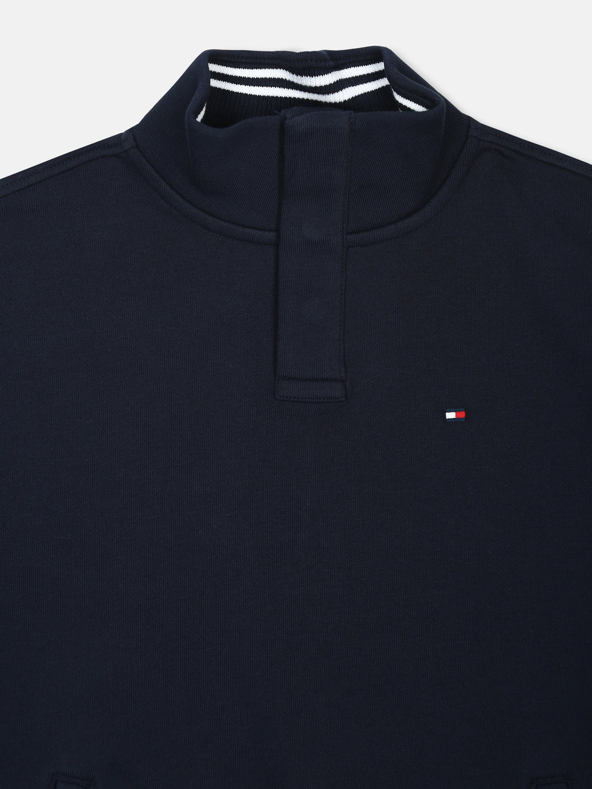 Boys Embroidered Logo Regular Fit Sweatshirt Dark Night Navy
