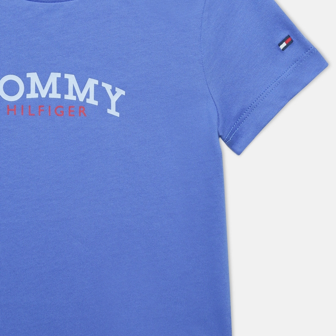 Boys Empire Blue Typographic Cotton Regular Fit T-Shirt