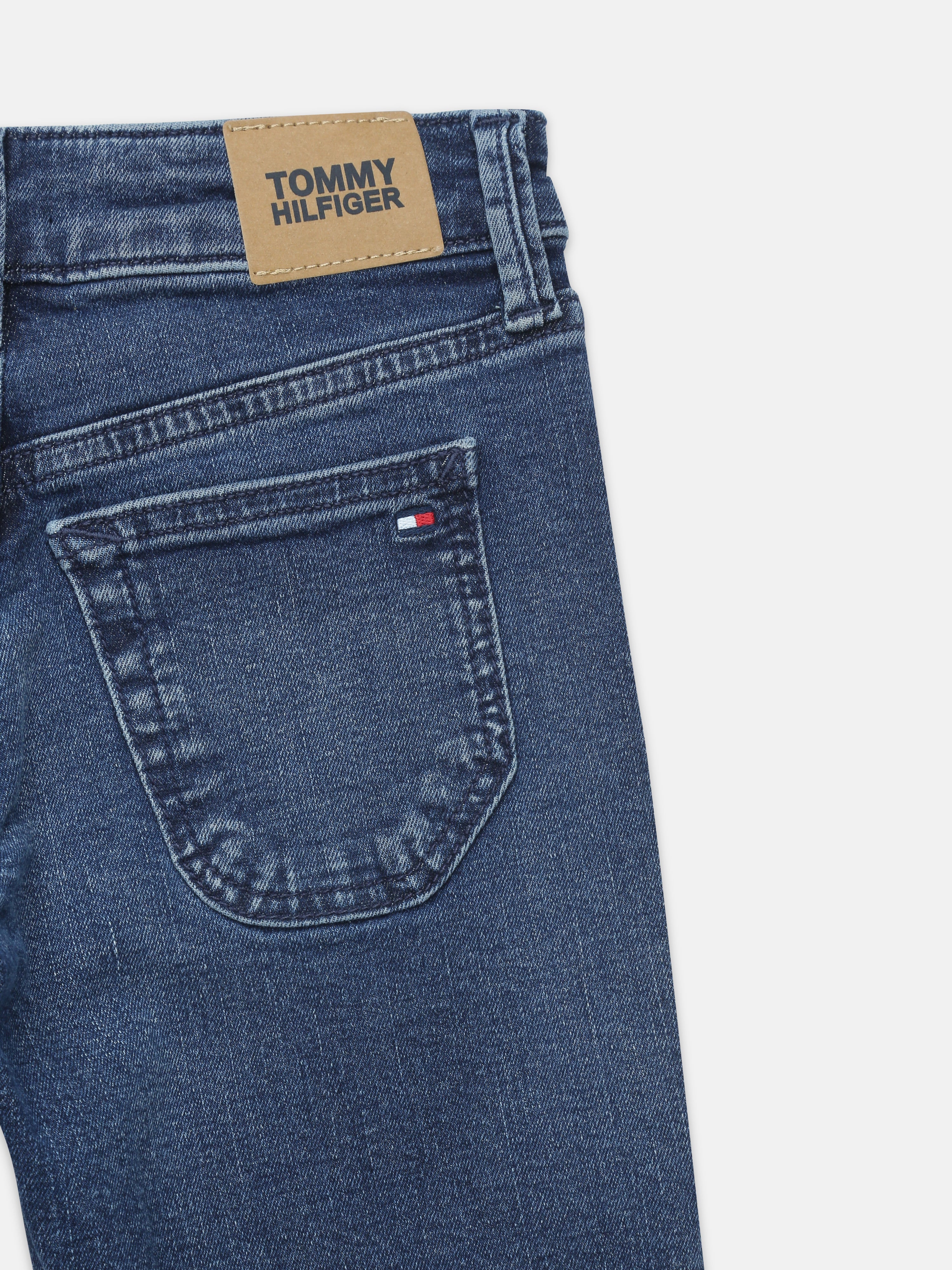 Boys Blue Straight Fit Mid Rise Jeans