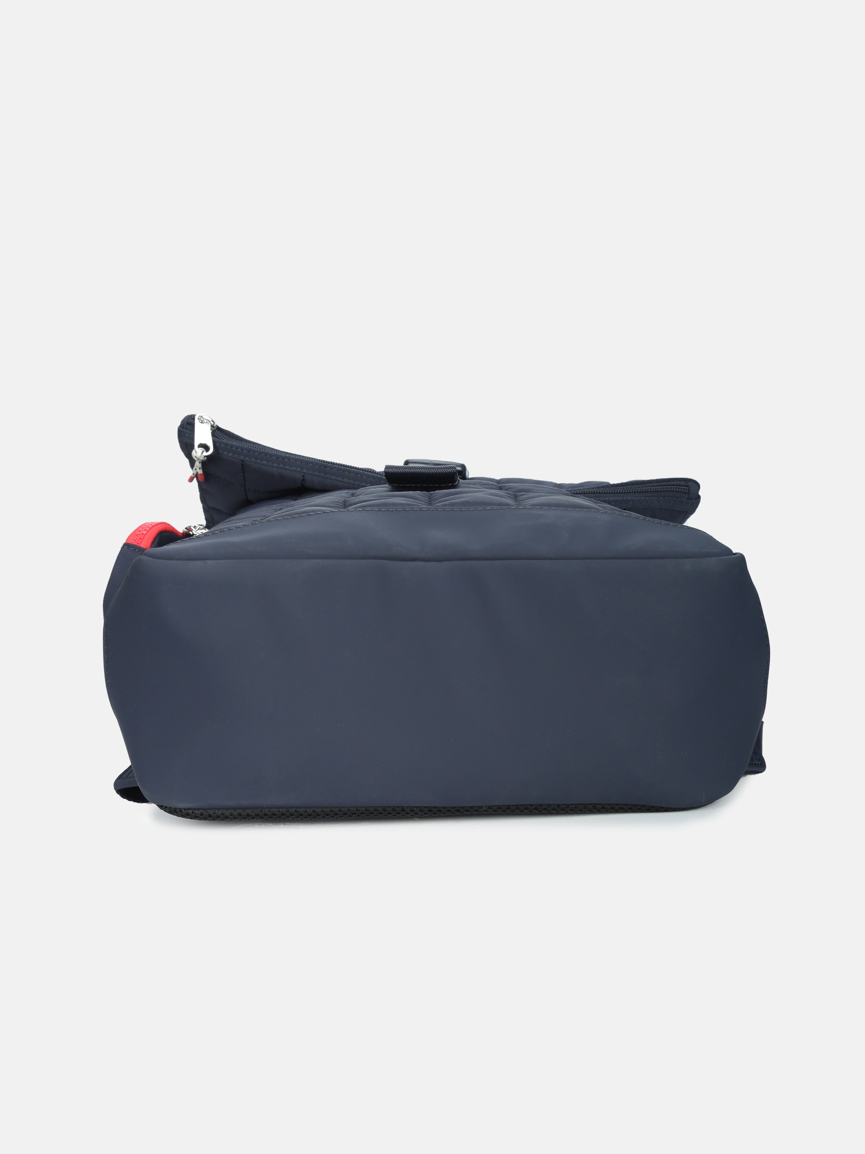 Kids Blue Quilted Polyester Blend Casual Bag