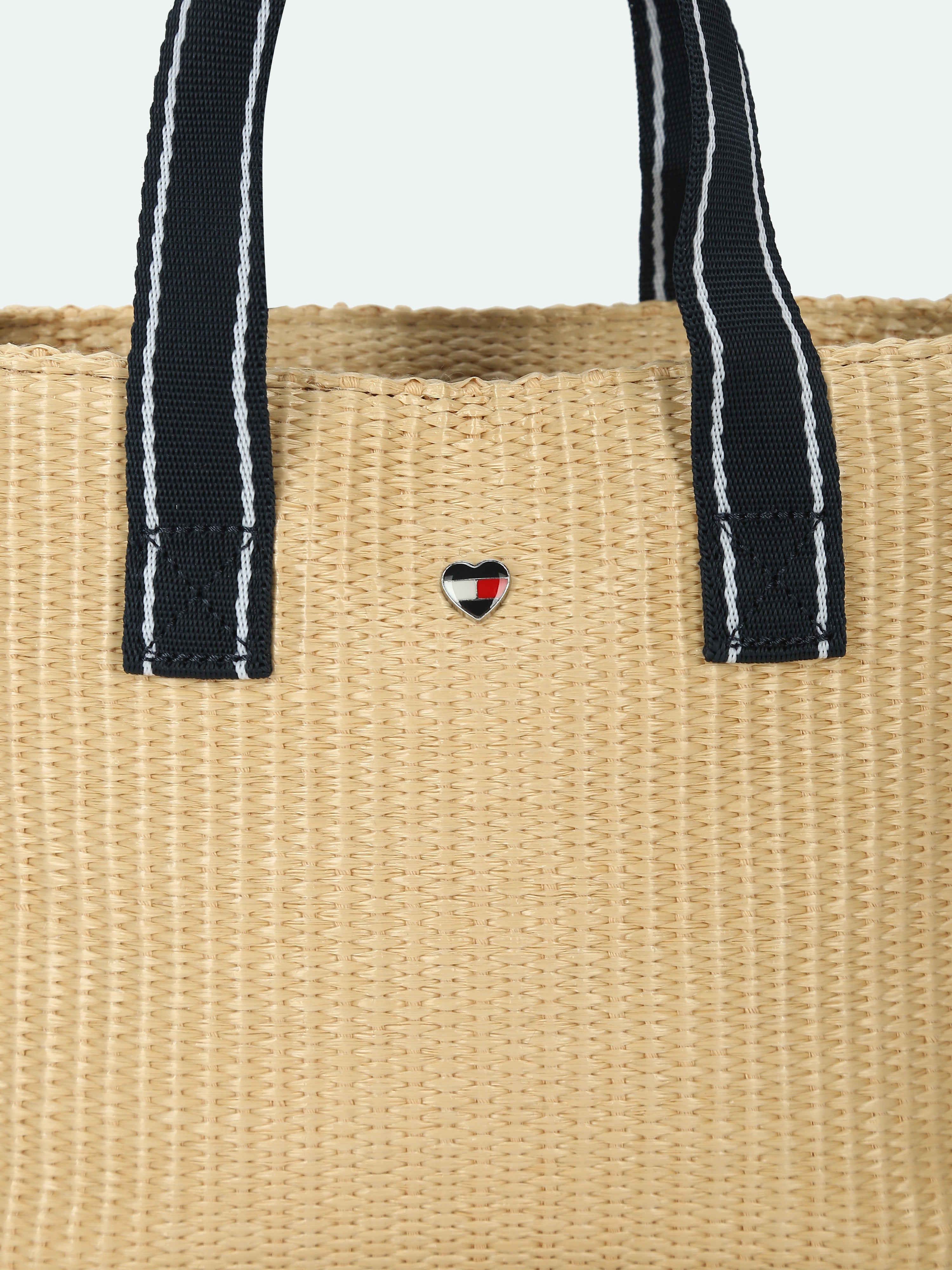 Textured Handbag for Girls Beige