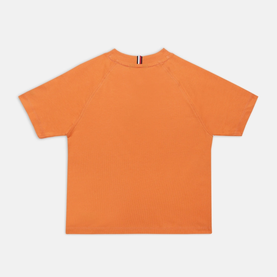 Boys Lush Orange Graphic Cotton Regular Fit T-Shirt