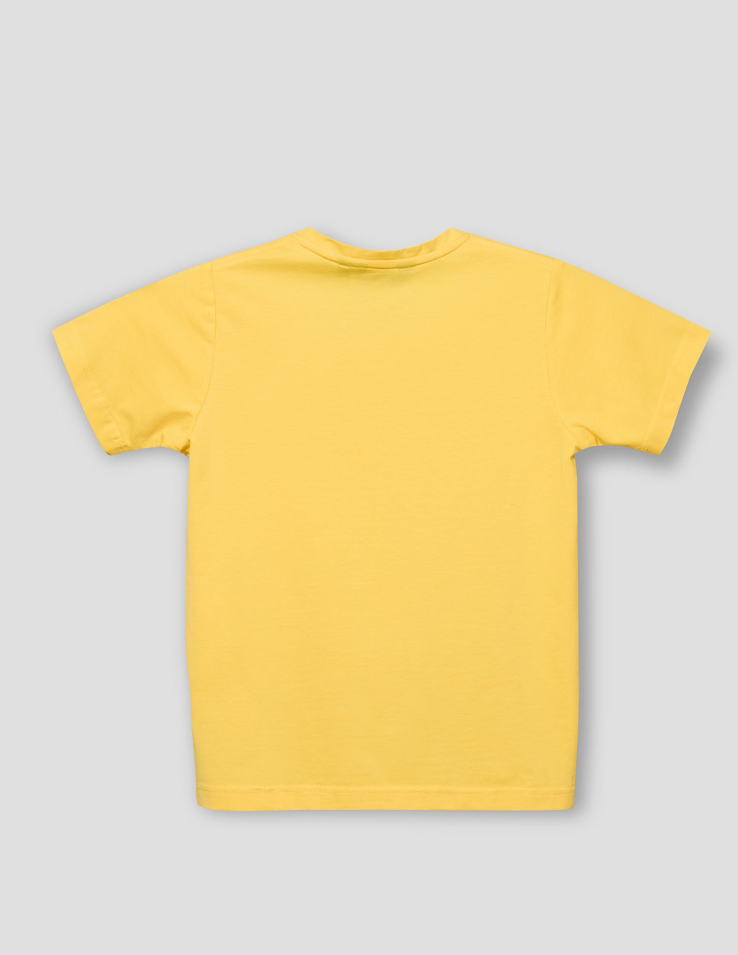 Boys Lemon Cotton Stretch Crew Neck T-Shirt