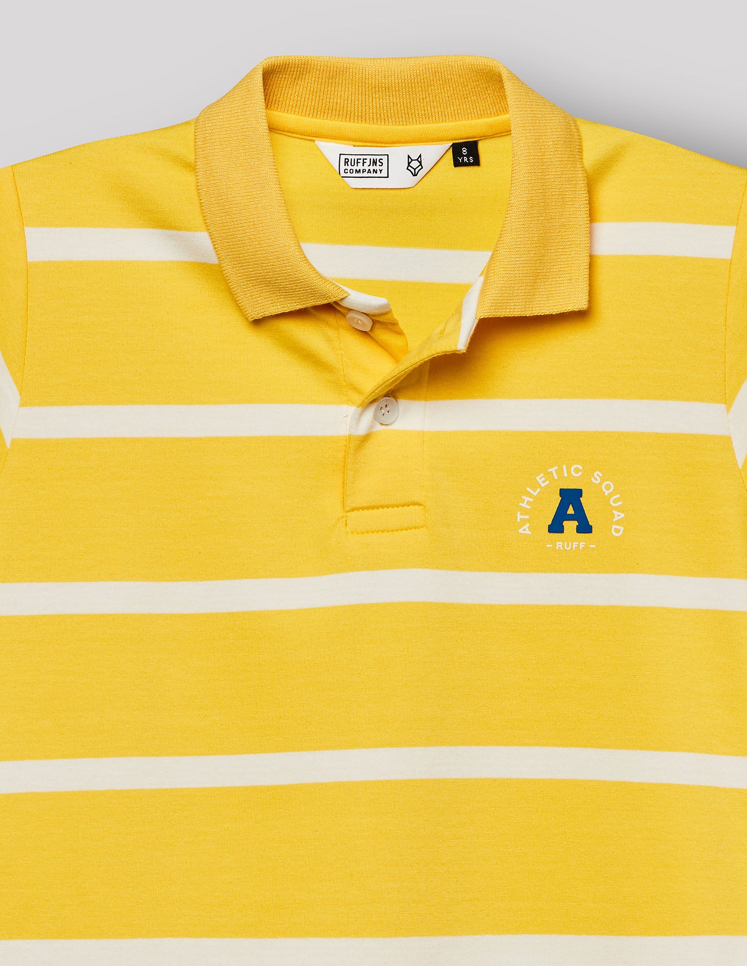 Boys Lemon Cotton Blend Polo T-Shirt – Half Sleeve