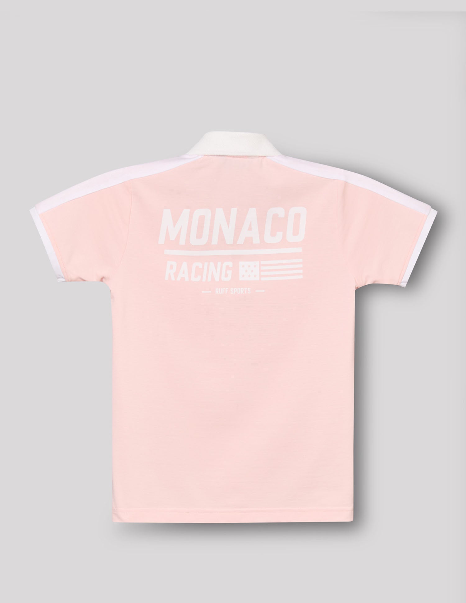 Boys Pink Cotton Blend Polo T-Shirt – Half Sleeve