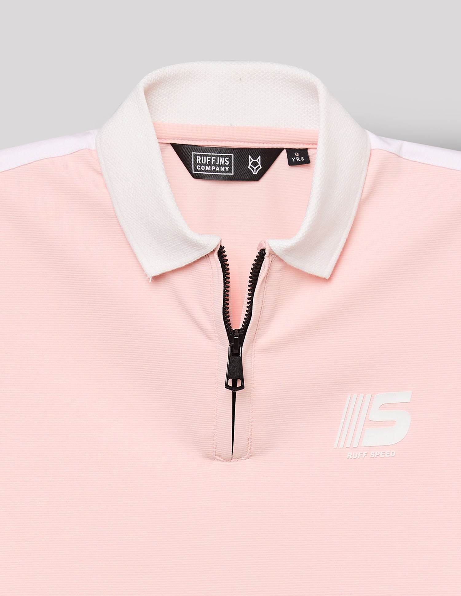 Boys Pink Cotton Blend Polo T-Shirt – Half Sleeve