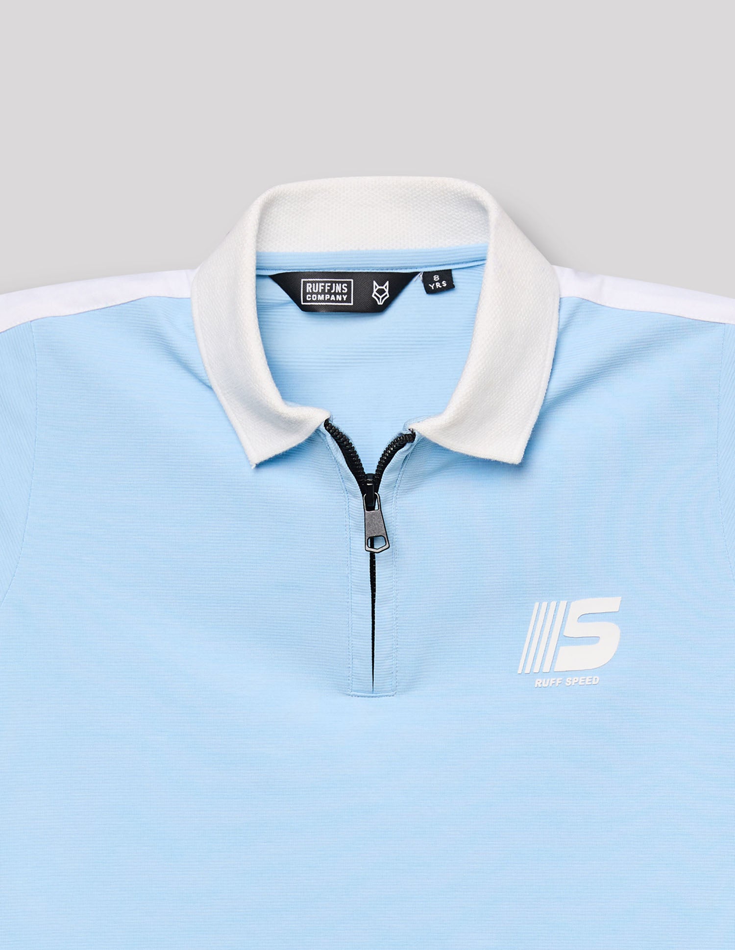 Boys Sky Cotton Blend Polo T-Shirt – Half Sleeve