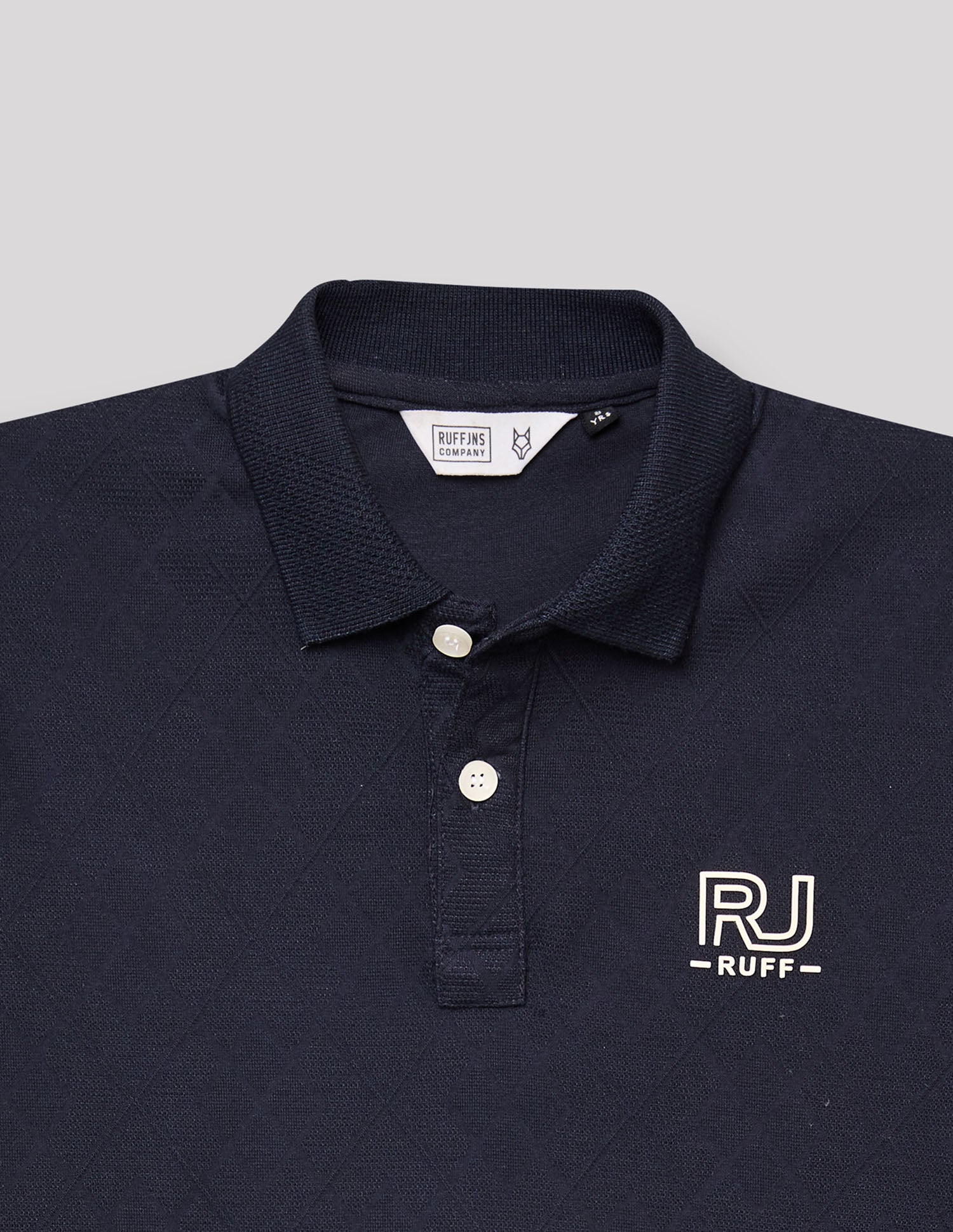 Boys Navy Cotton Stretch Polo T-Shirt – Half Sleeve