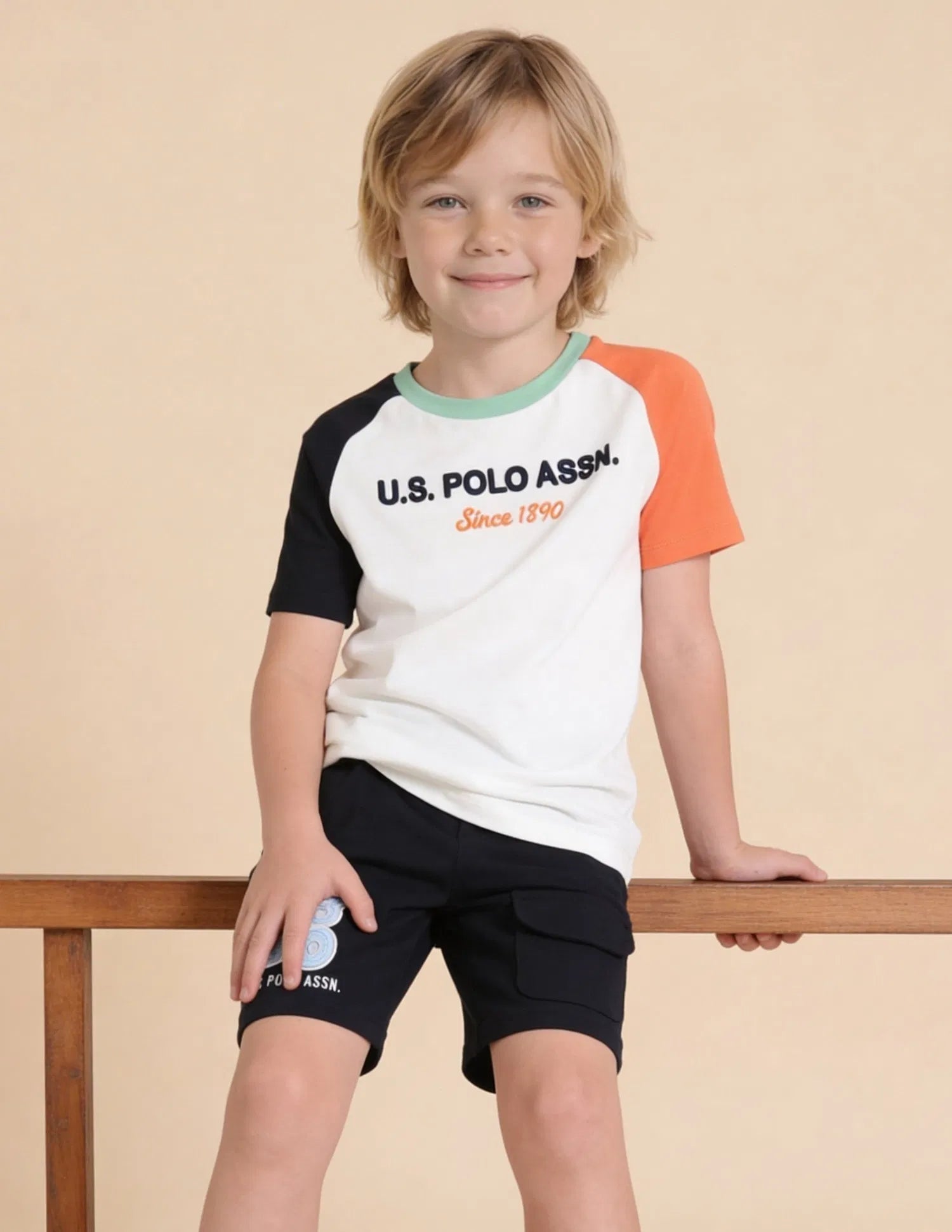 Boys Off White Logo Printed Cotton T-Shirt – Regular Fit