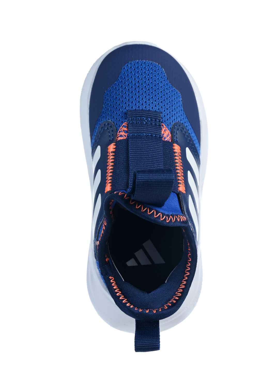 Infants Blue Printed Sports Sneakers Canvas Slip-On EVA