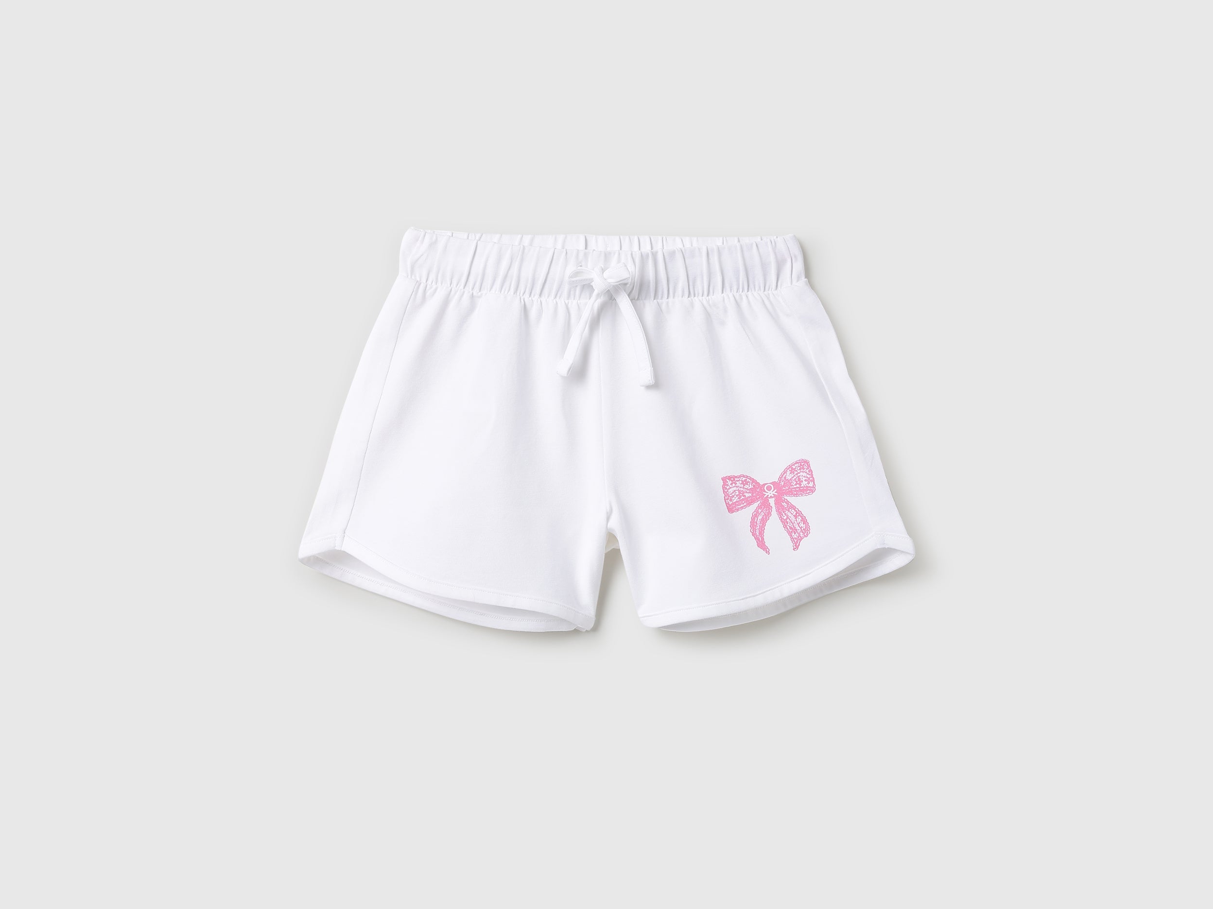 Girls Cotton Blend Solid Regular Fit Casual Shorts