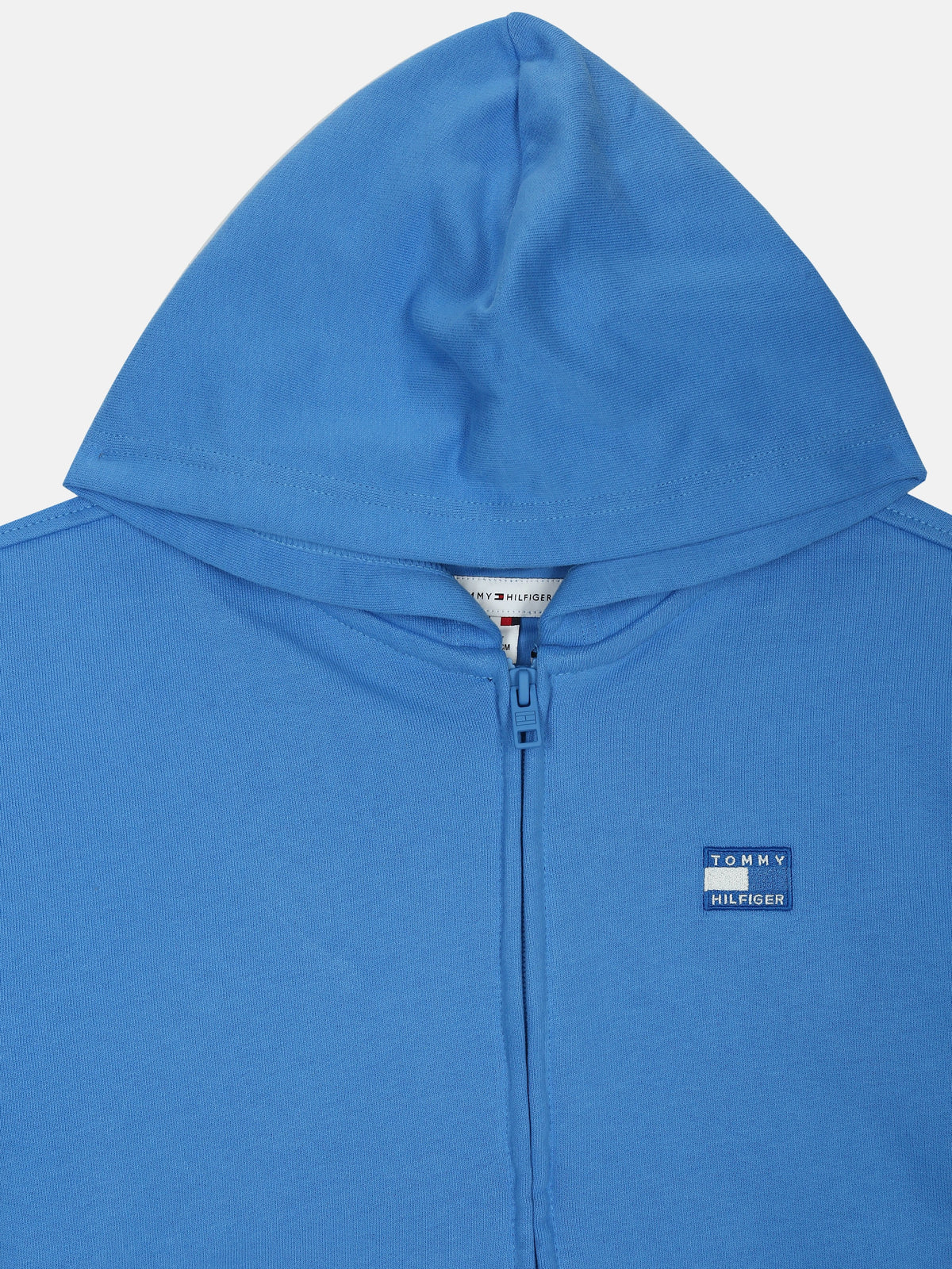 Boys Solid Regular Fit Cotton Sweatshirt Copenhagen Blue