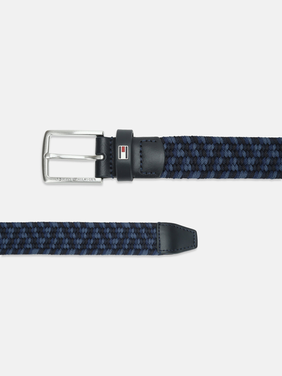 Colorblock Belt for Boys Blue