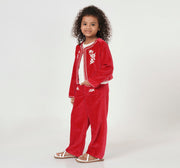 Embroidered Jacket and Bottom Set