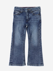 Girls Blue Skinny Fit Cotton Blend Casual Denim Jeans