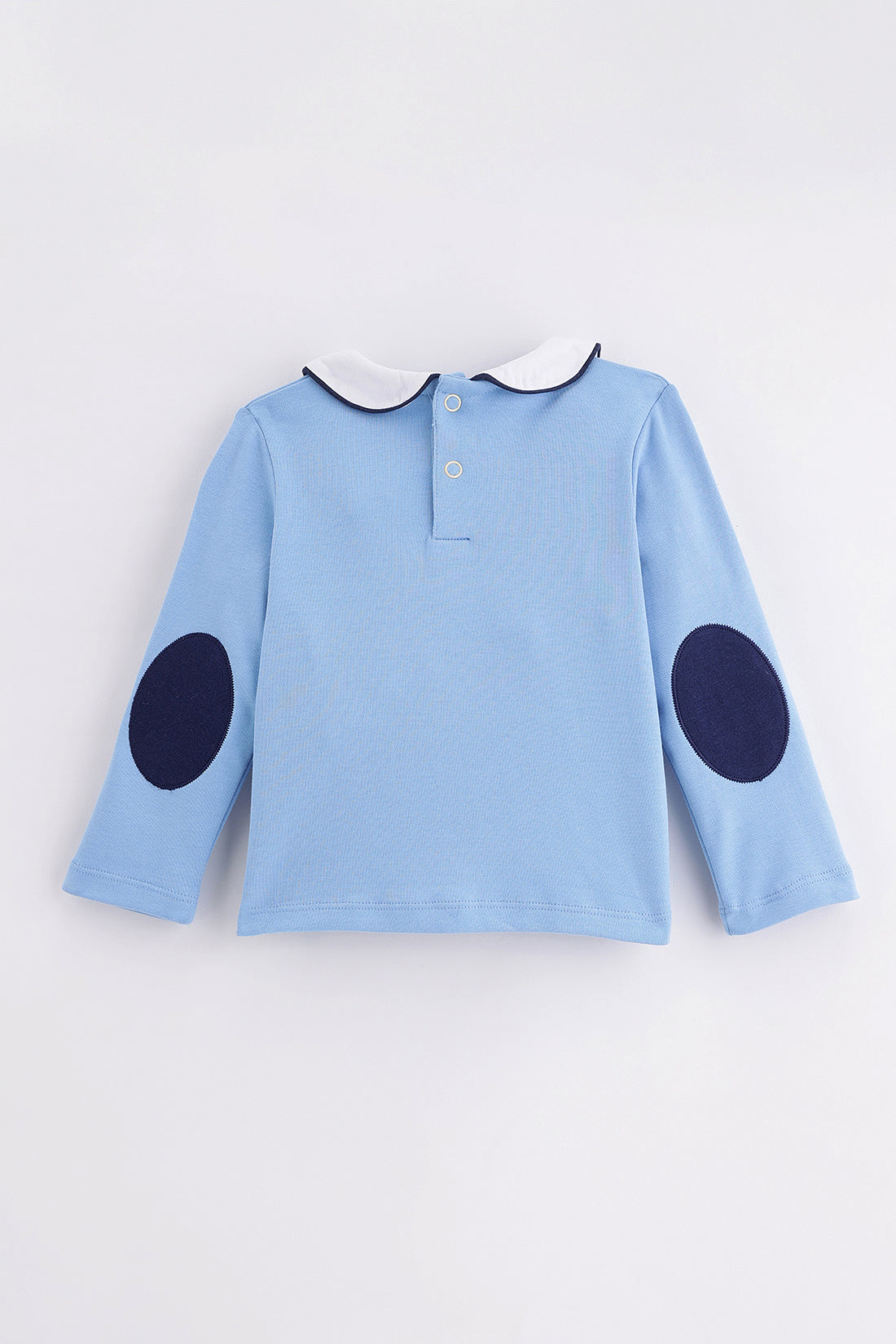 Baby Boys Blue Cotton Clothing Set