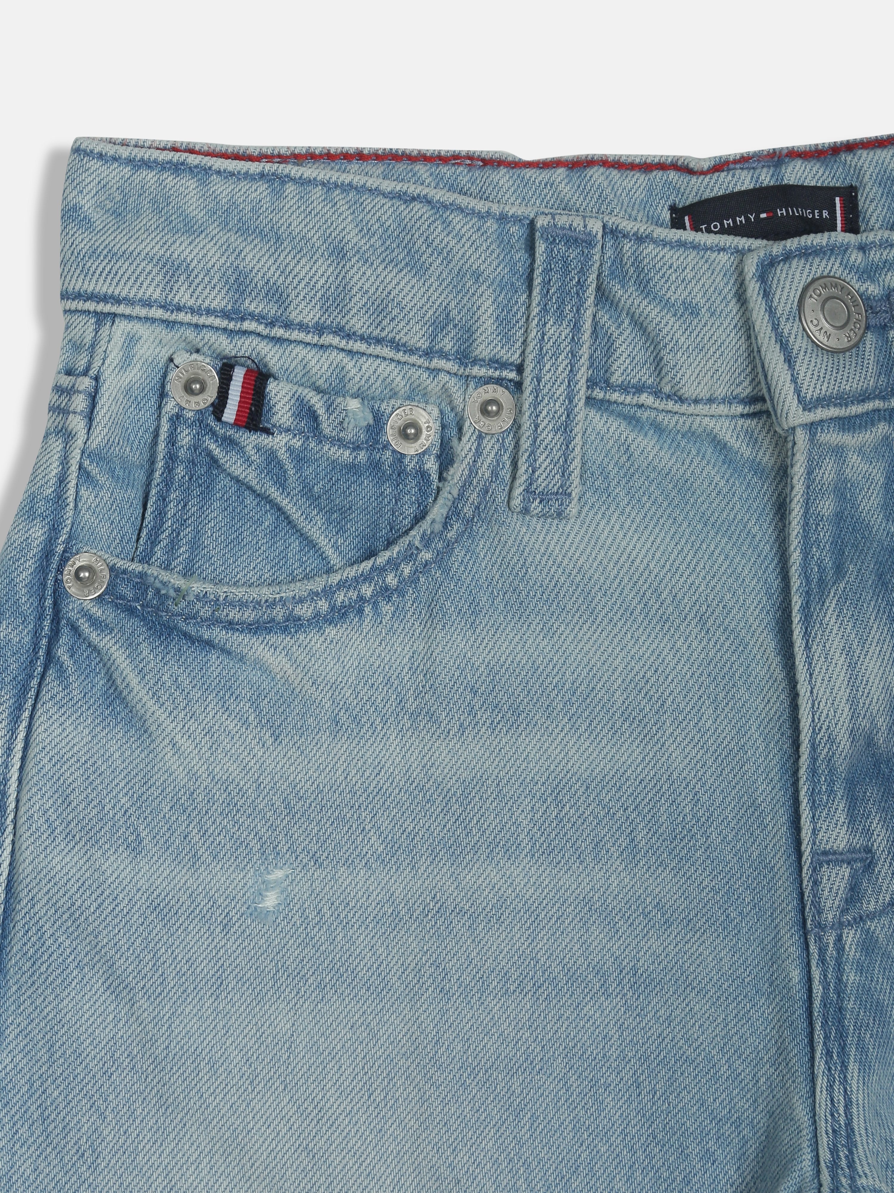 Boys Blue Regular Fit Mid Rise Jeans