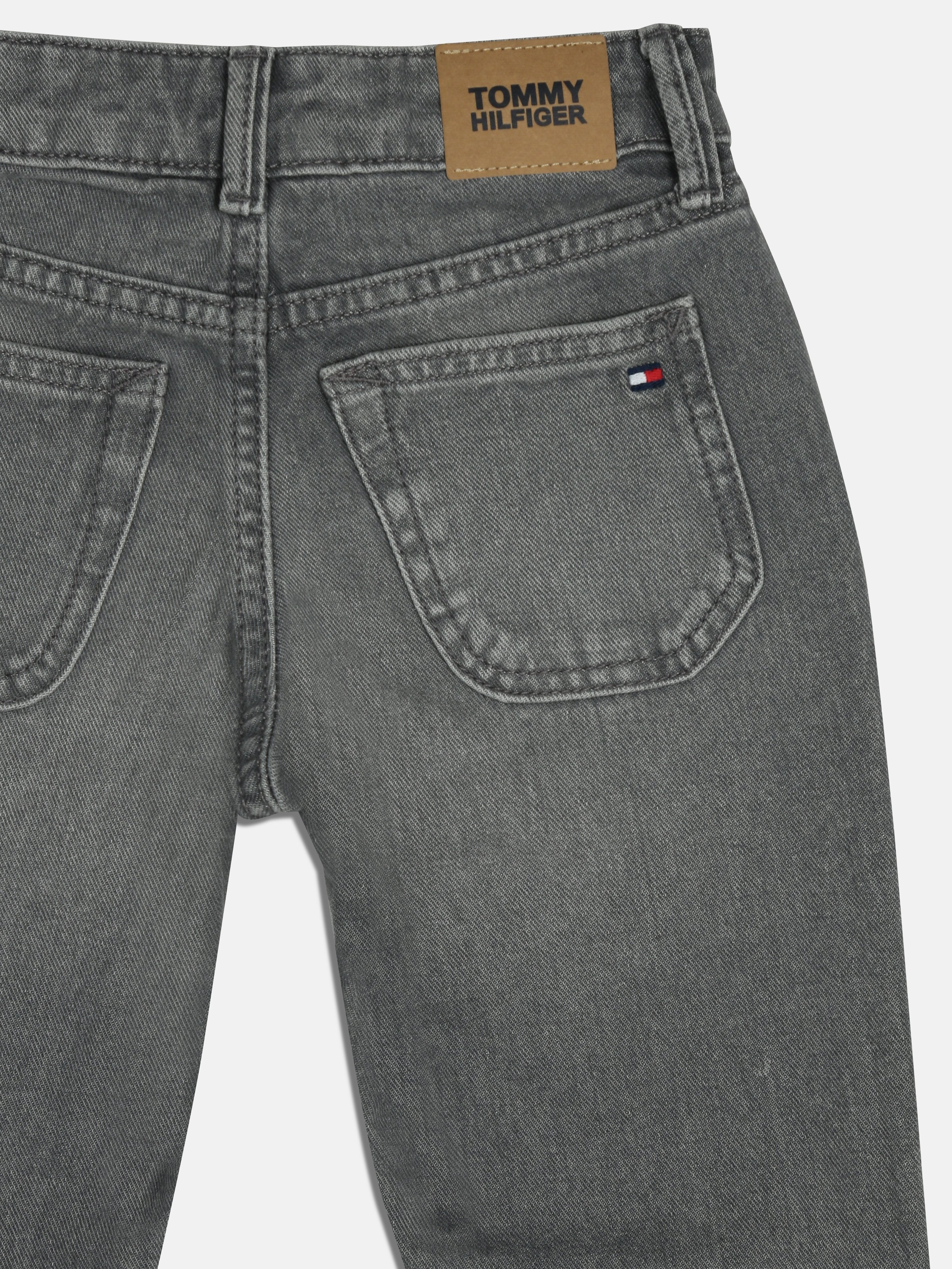 Boys Blue Solid Straight Fit Casual Denim Bottom