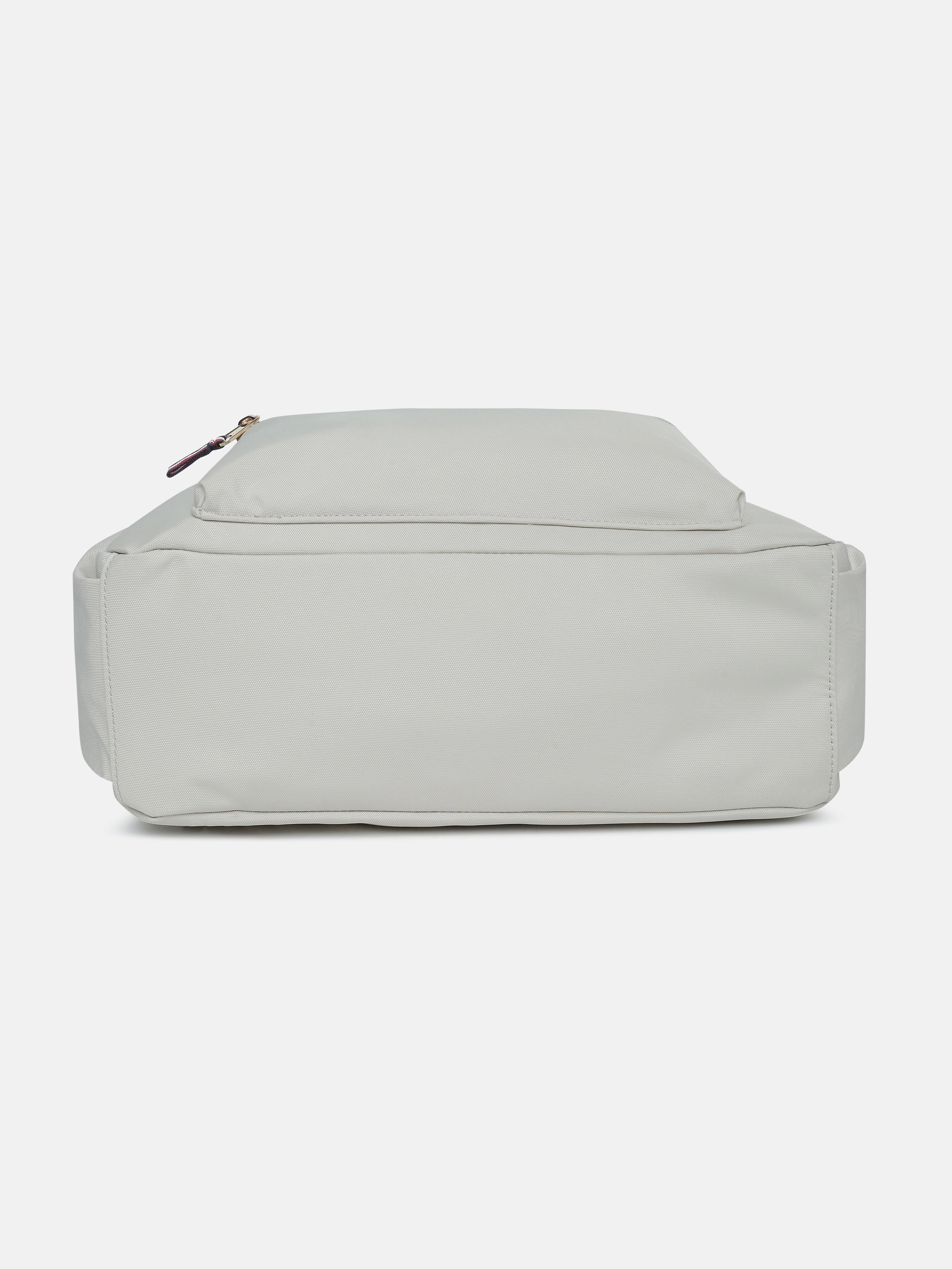 Kids Beige Recycled Polyester Casual Zip Bag