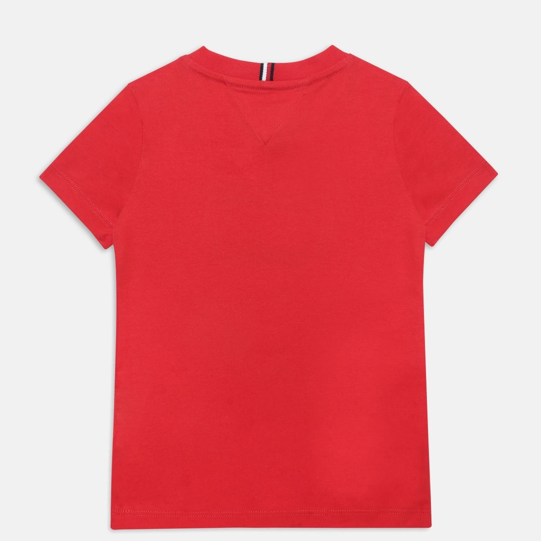 Boys Rapid Red Logo Cotton Regular Fit T-Shirt