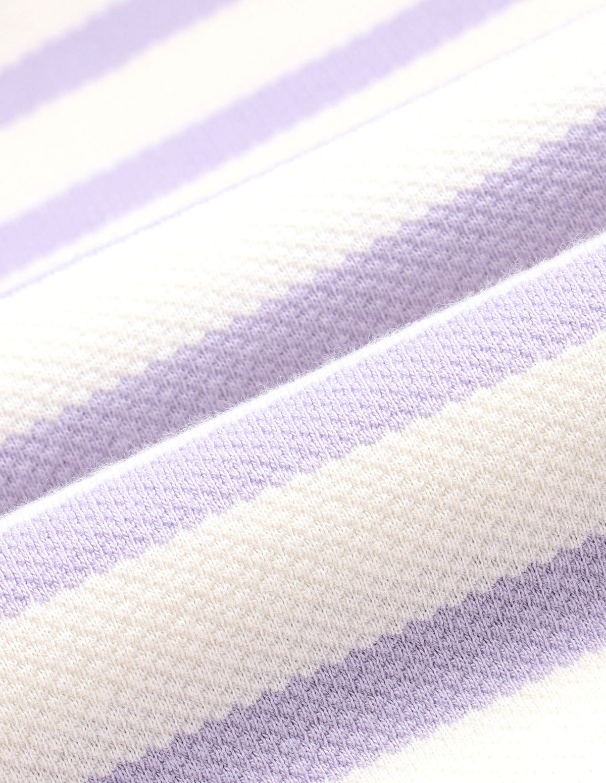 Boys Purple Horizontal Striped Regular-Fit Cotton Elastane Polo Shirt