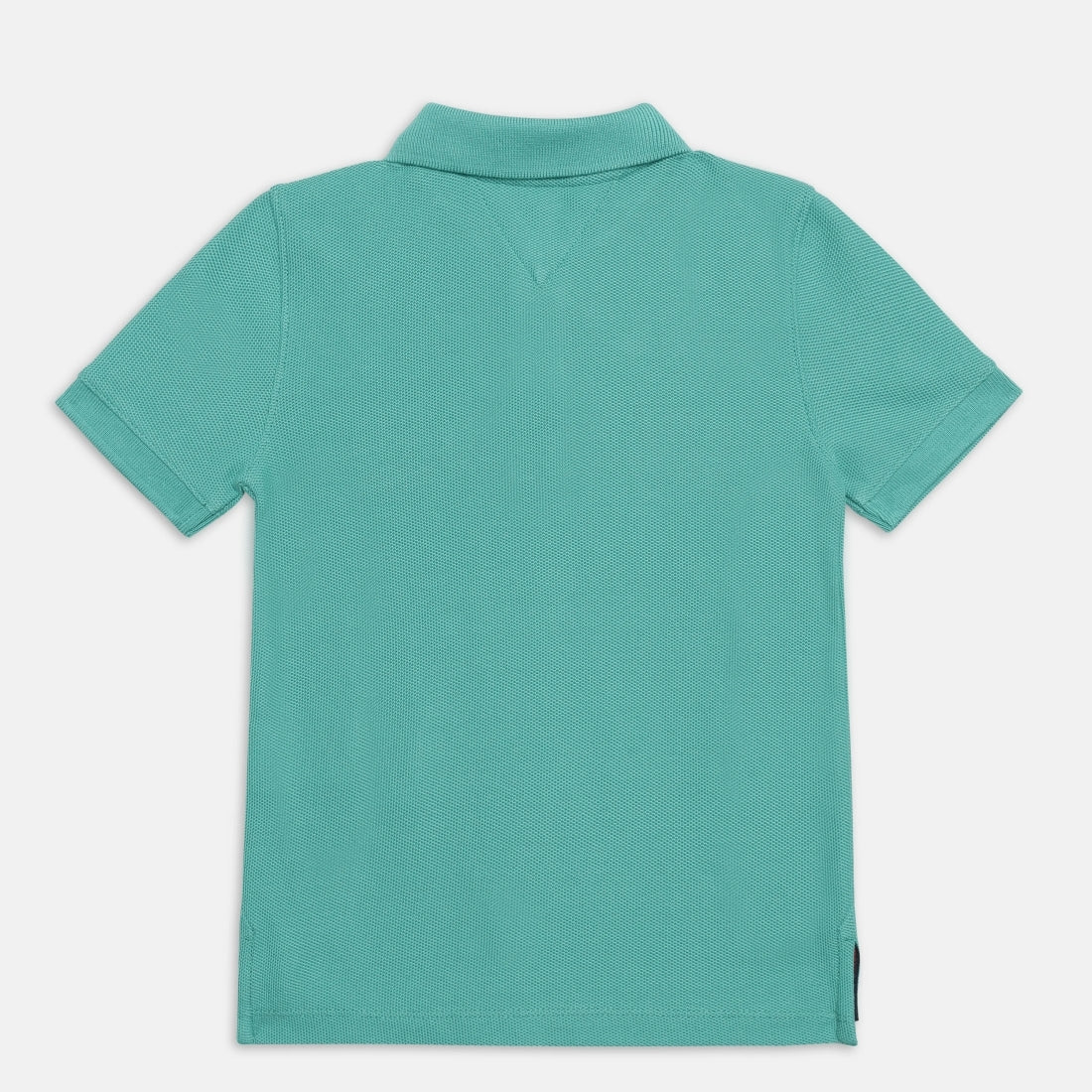 Boys Bahama Green Embroidered Logo Cotton Polo T-Shirt