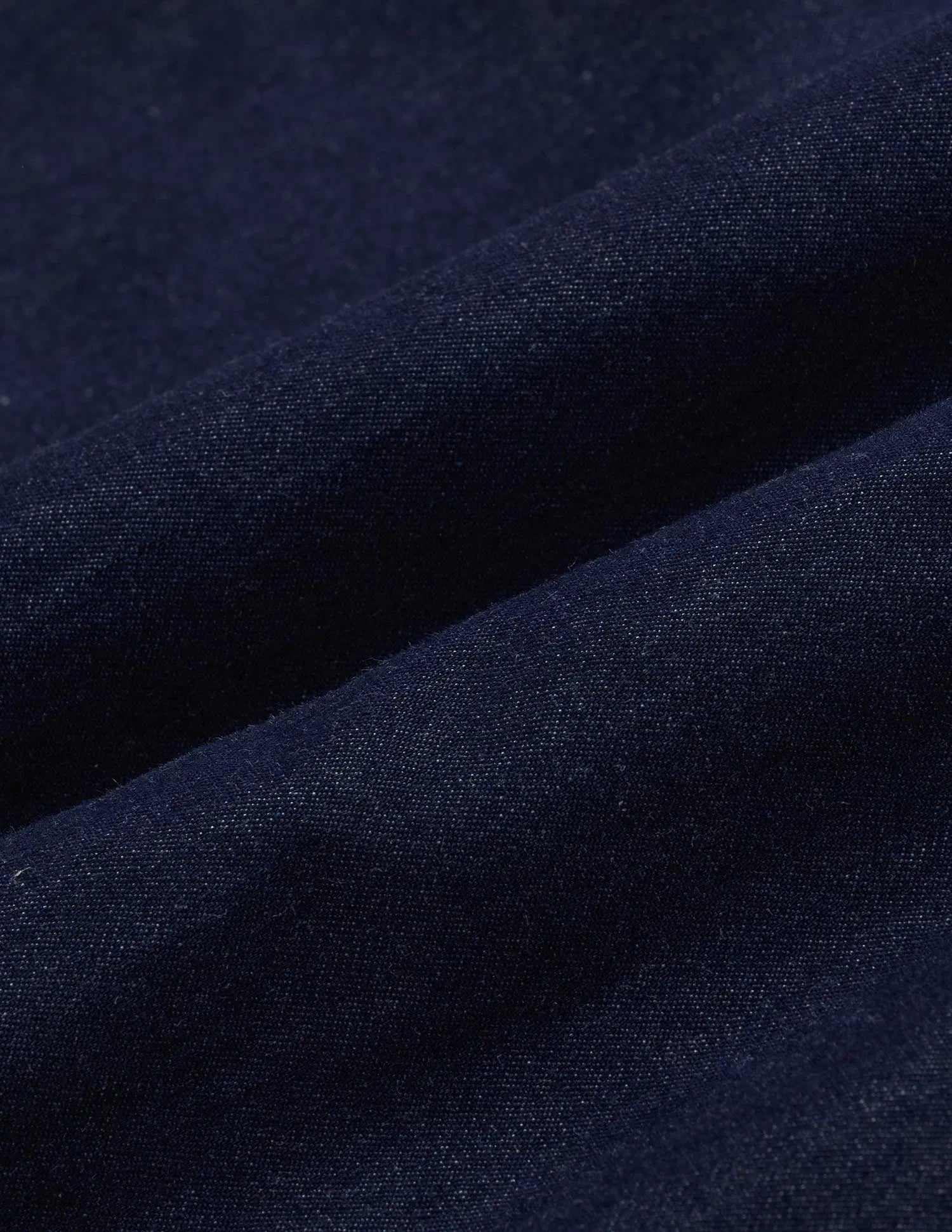 Girls Dark Blue Cotton Denim A-Line Strappy Dress