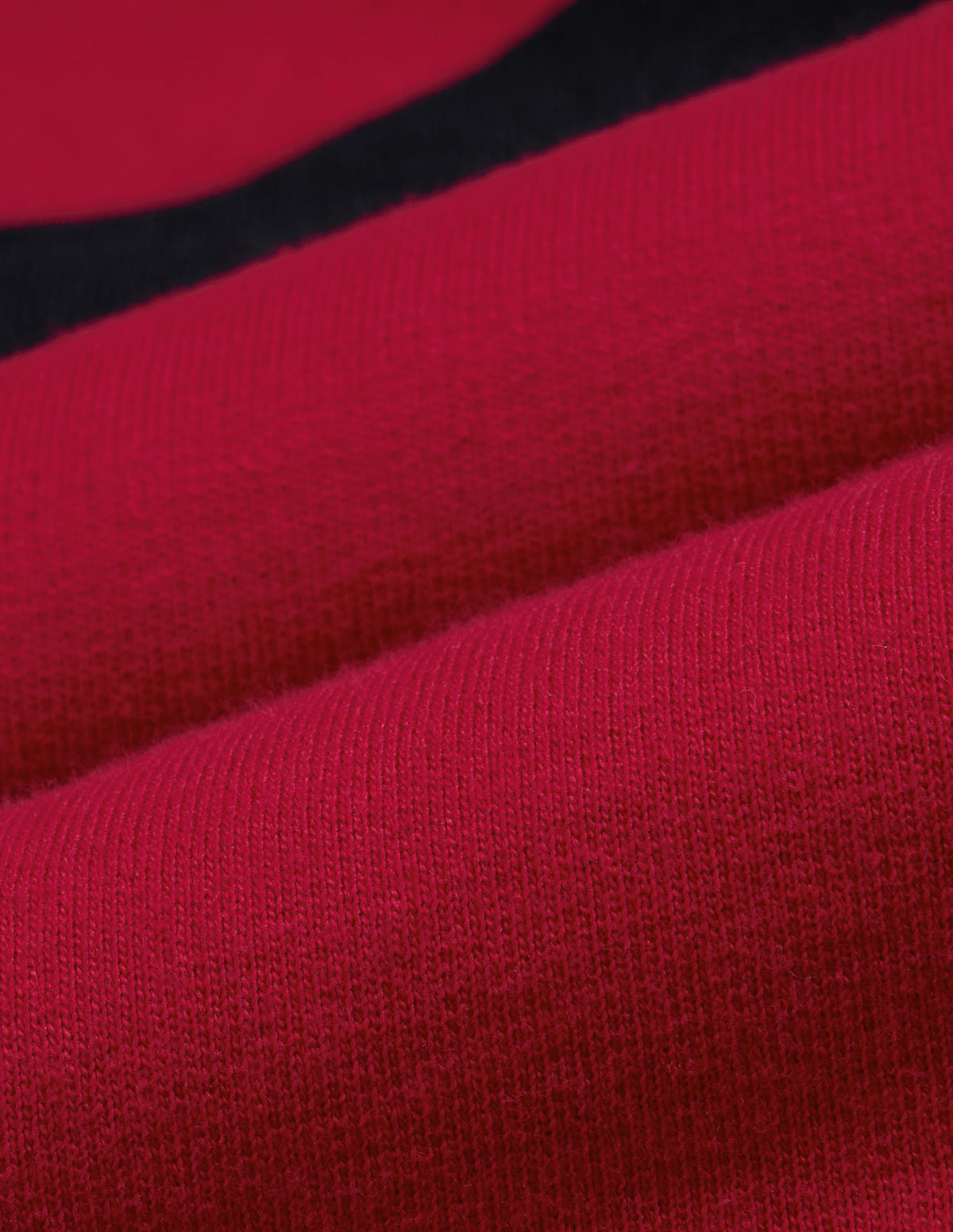 Boys Red Cotton Horizontal Striped Regular Fit Polo Shirt