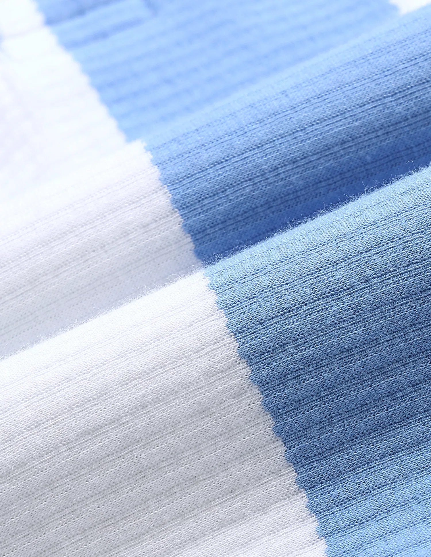 Boys Blue Cotton Vertical Striped Regular Fit Polo Shirt