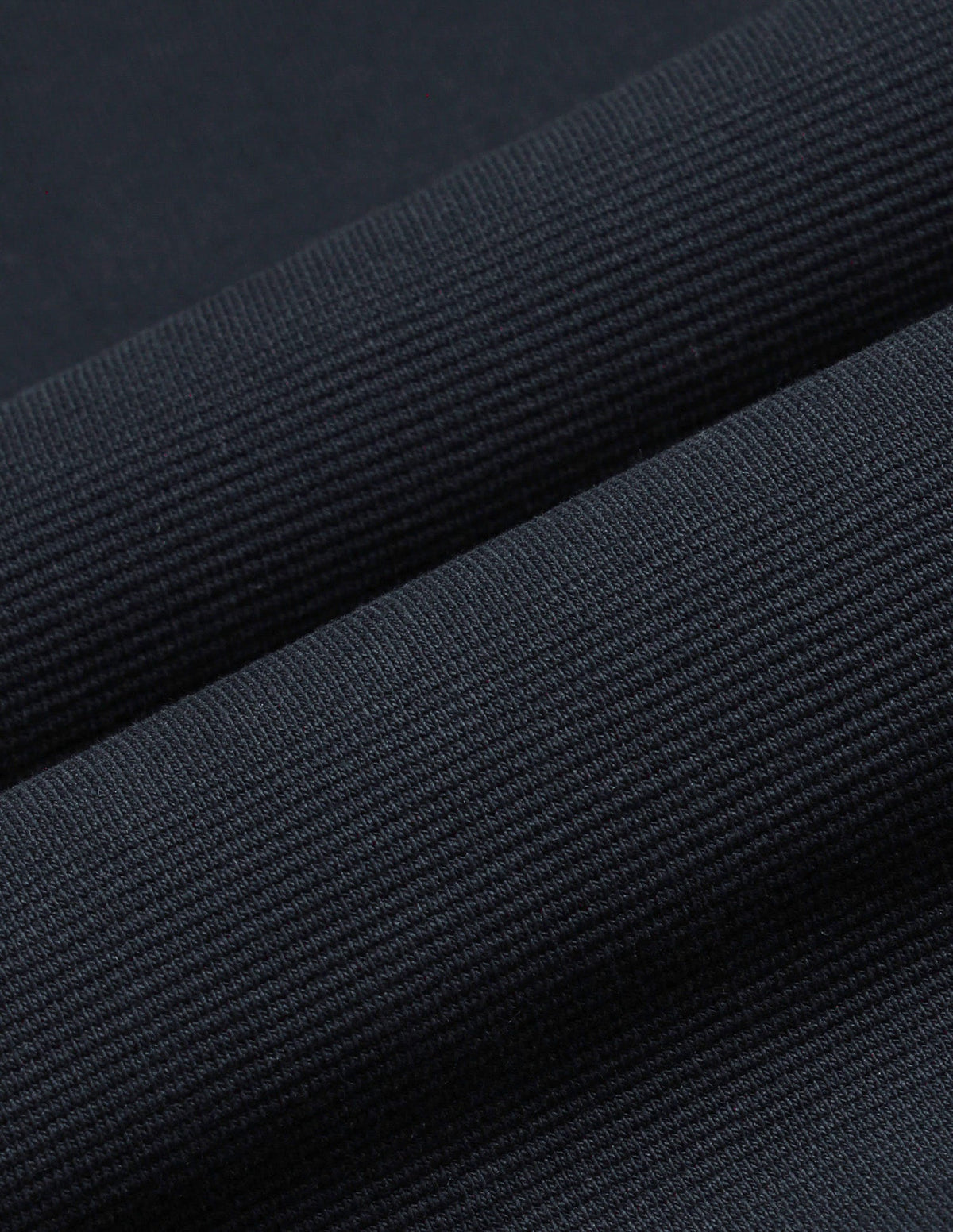 Solid Oversized Fit Polo Shirt Navy