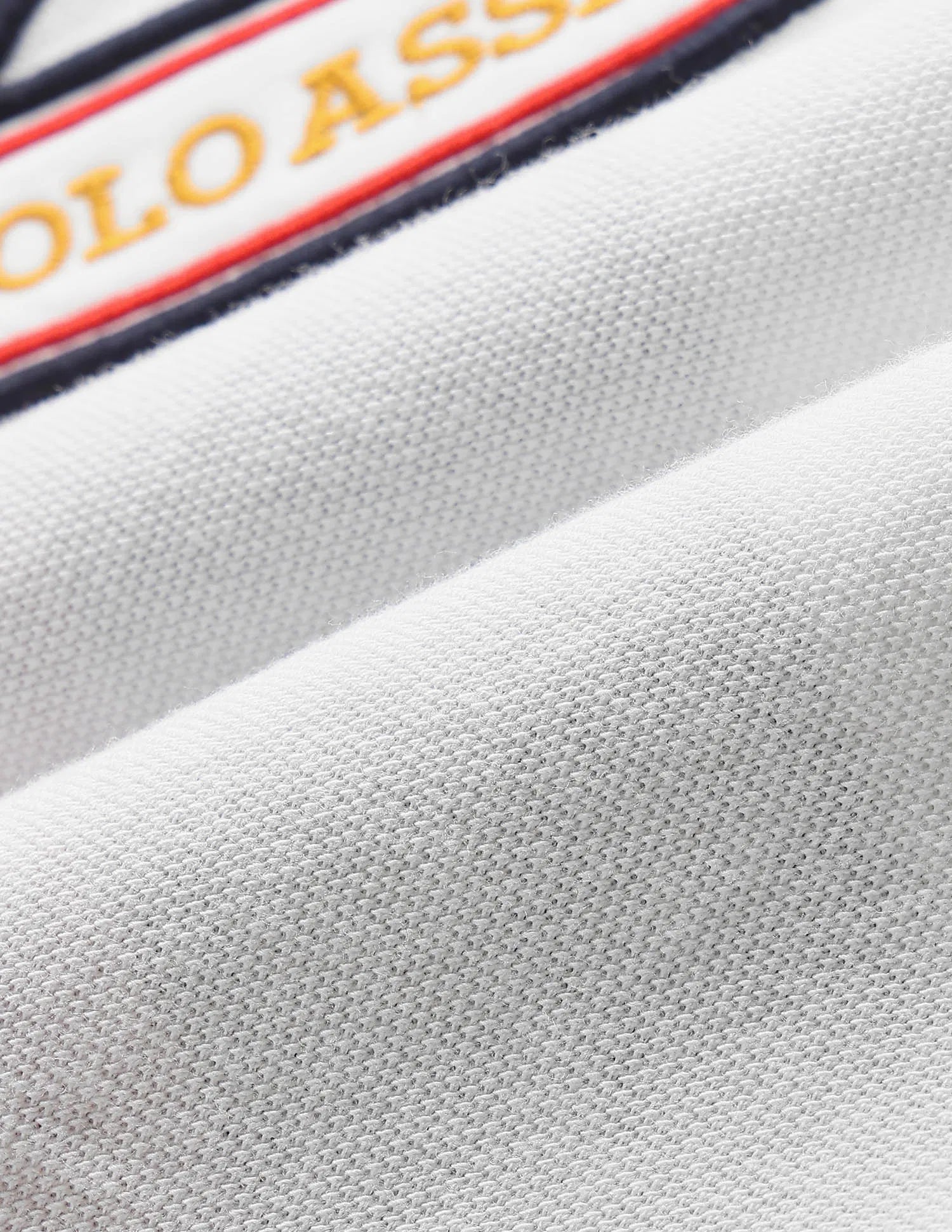 Boys White Vertical Stripe Cotton Polo Shirt Regular Fit