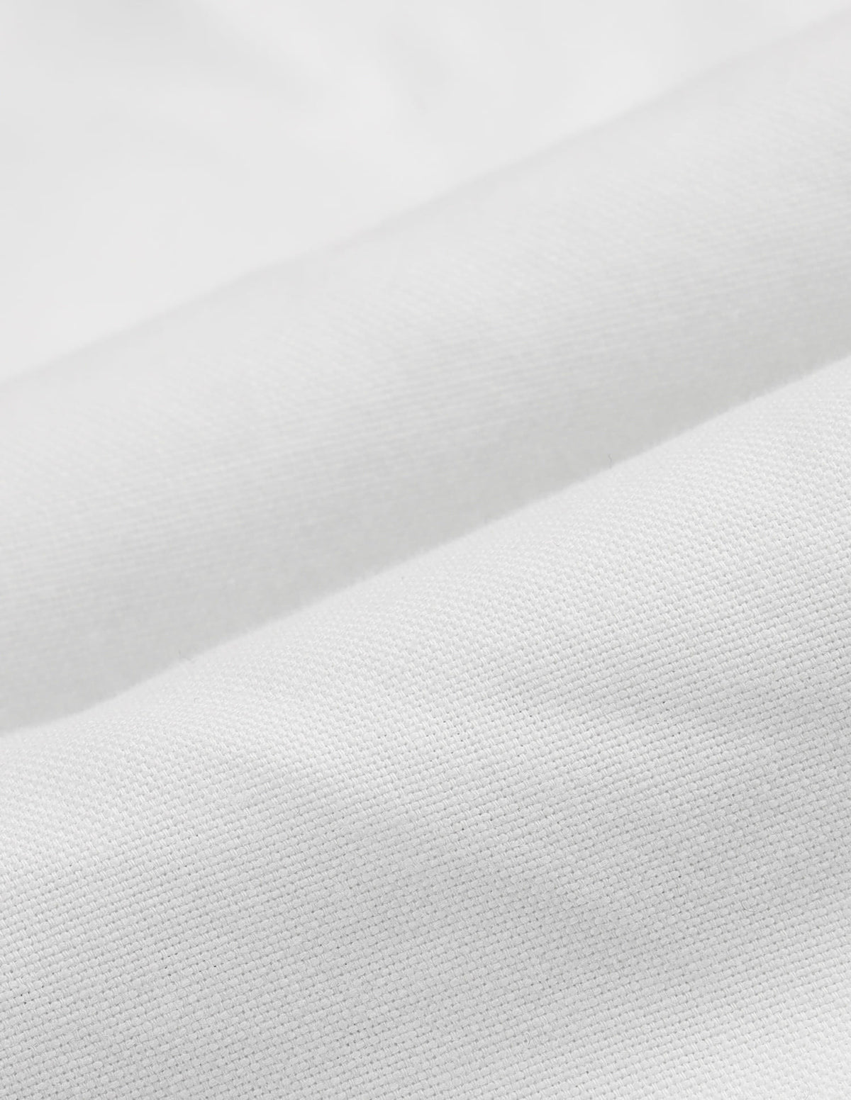 Solid Boxy Fit Shirt White