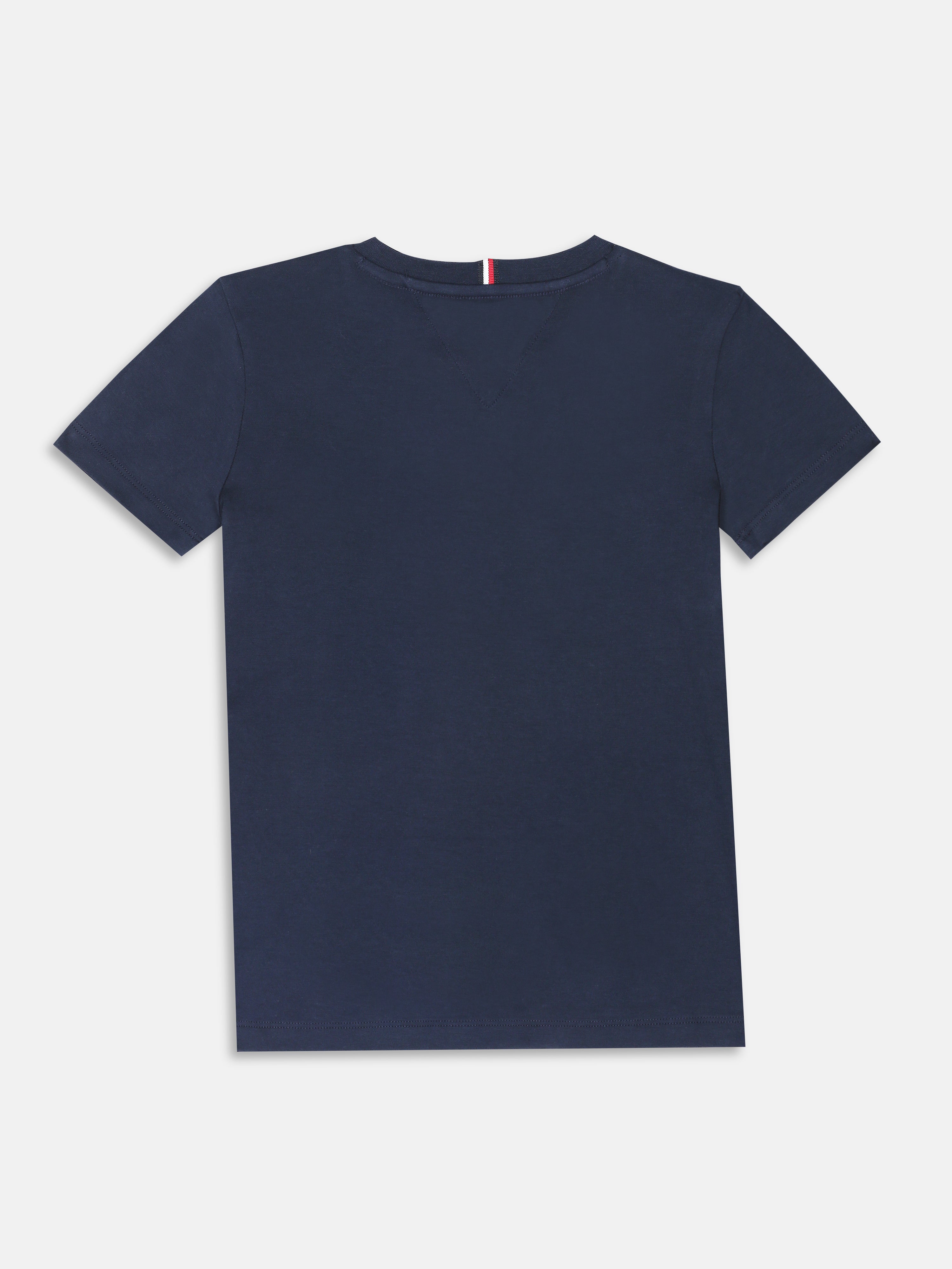 Boys Navy Everyday Logo Cotton T-Shirt