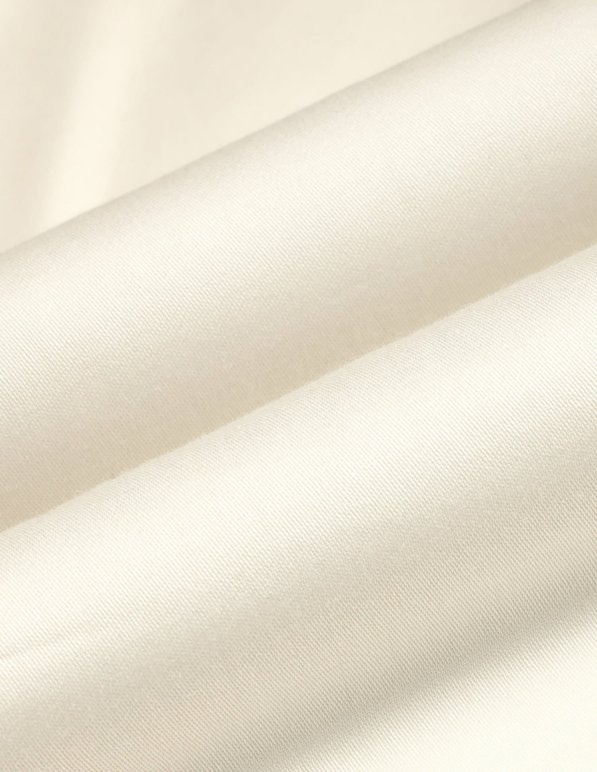 Satin Regular Fit Shirt Off White