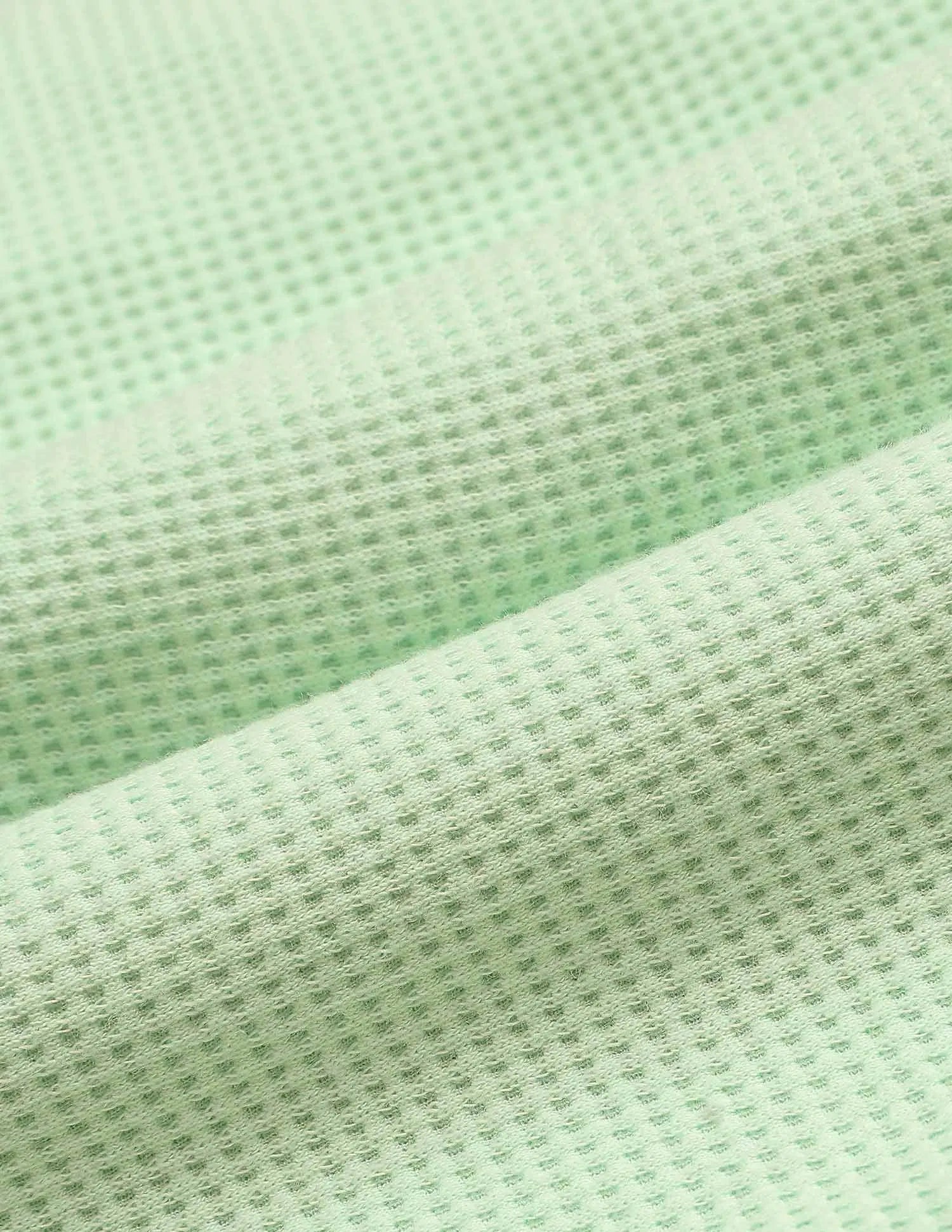 Boys Light Green Textured Cotton Blend Shorts Regular Fit