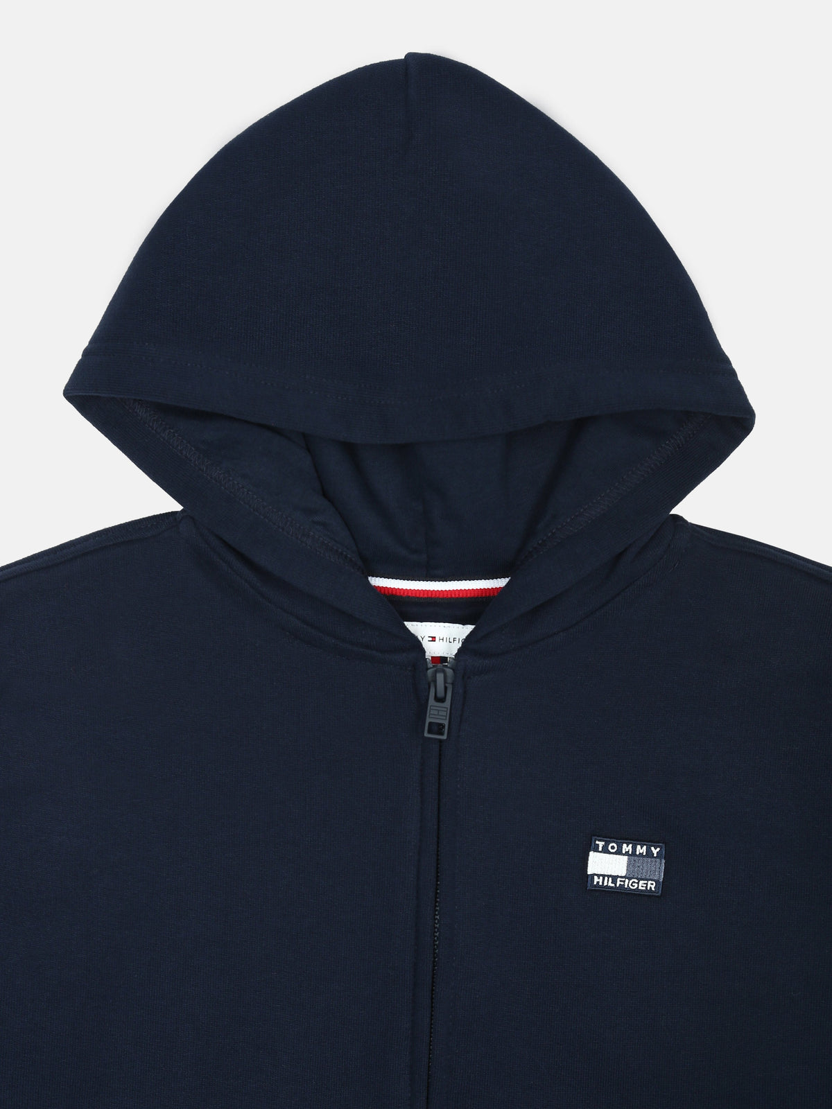 Boys Solid Regular Fit Cotton Sweatshirt Dark Night Navy