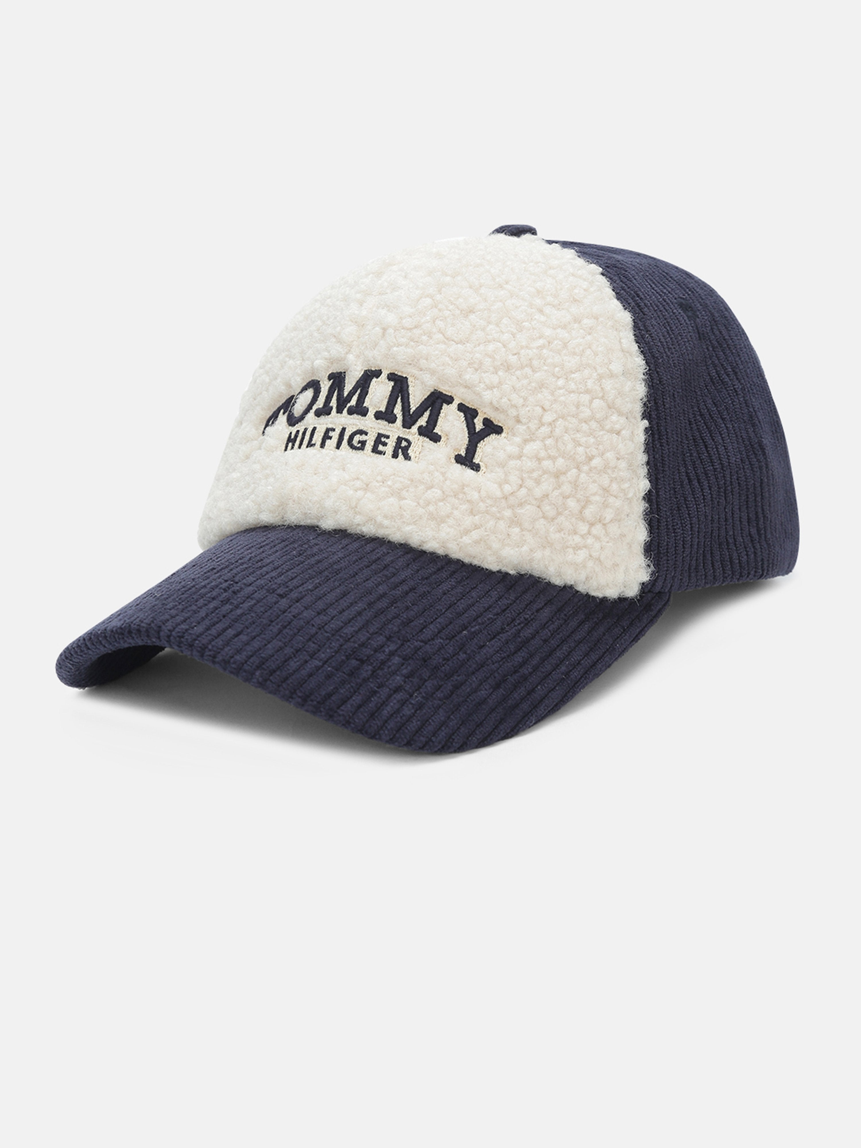 Kids White Logo Recycled Polyester Casual Cap