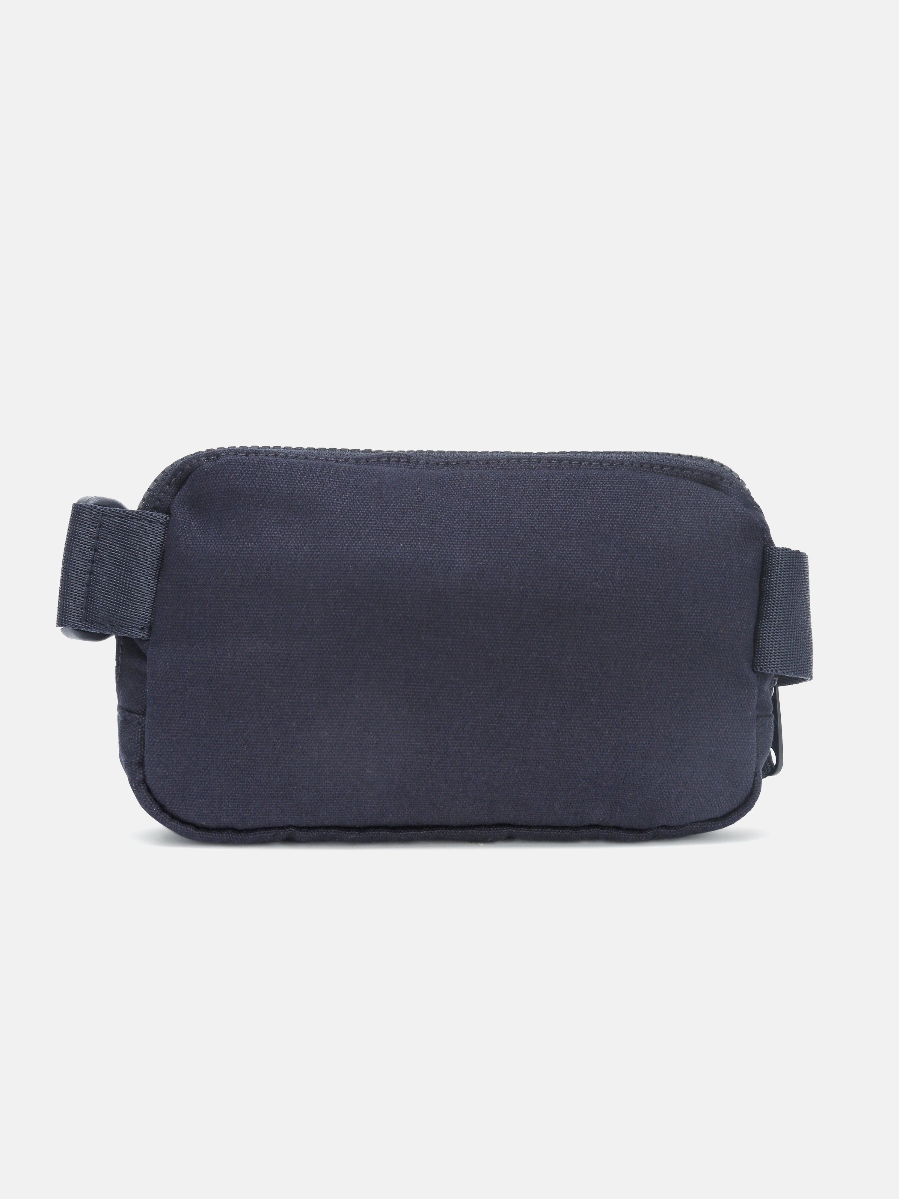 Kids Blue Embroidered Polyester Casual Zip Bag