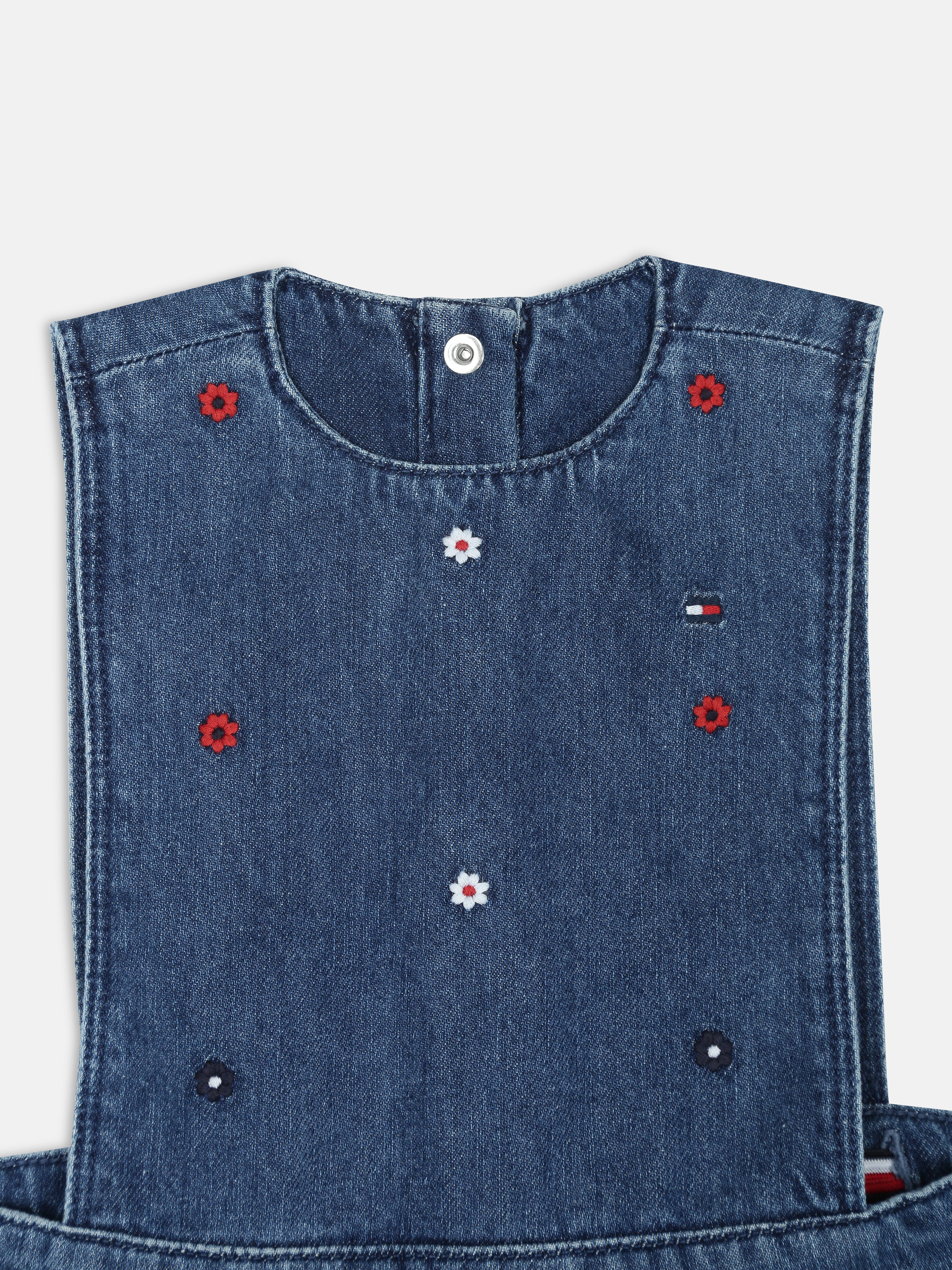 Girls Printed Recycled Cotton Sleeveless Casual Dress