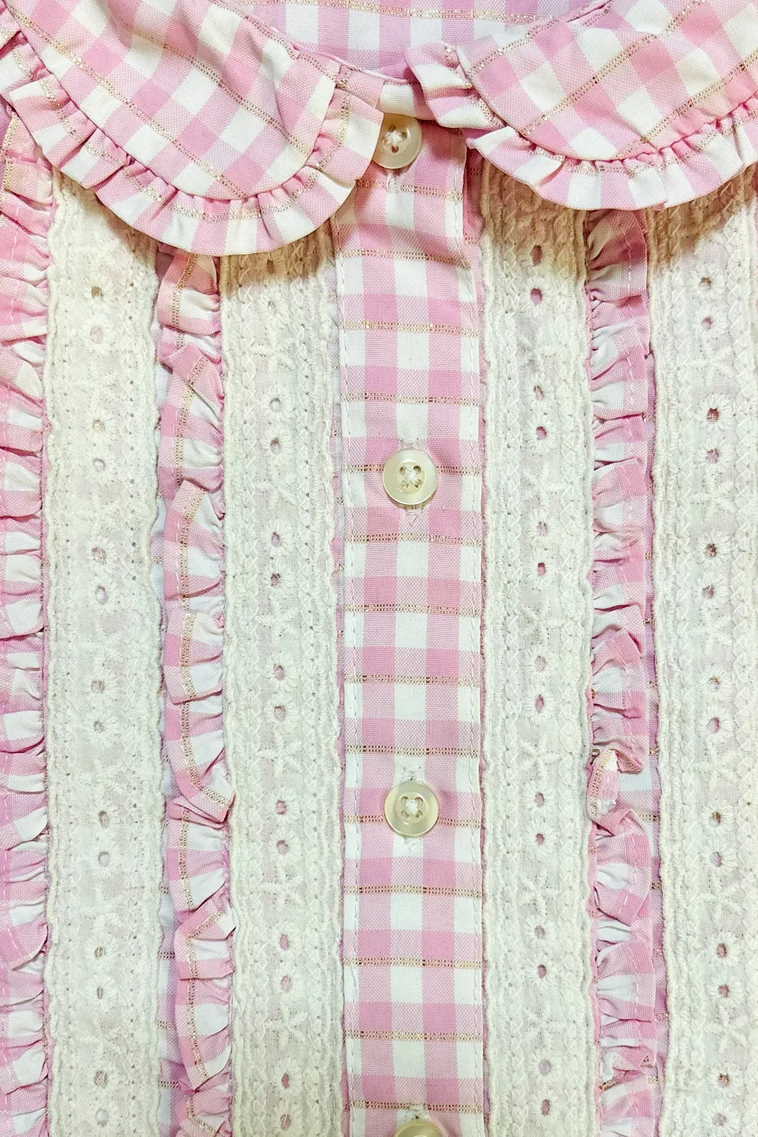 Baby Girls Multi Checked Clothing Set