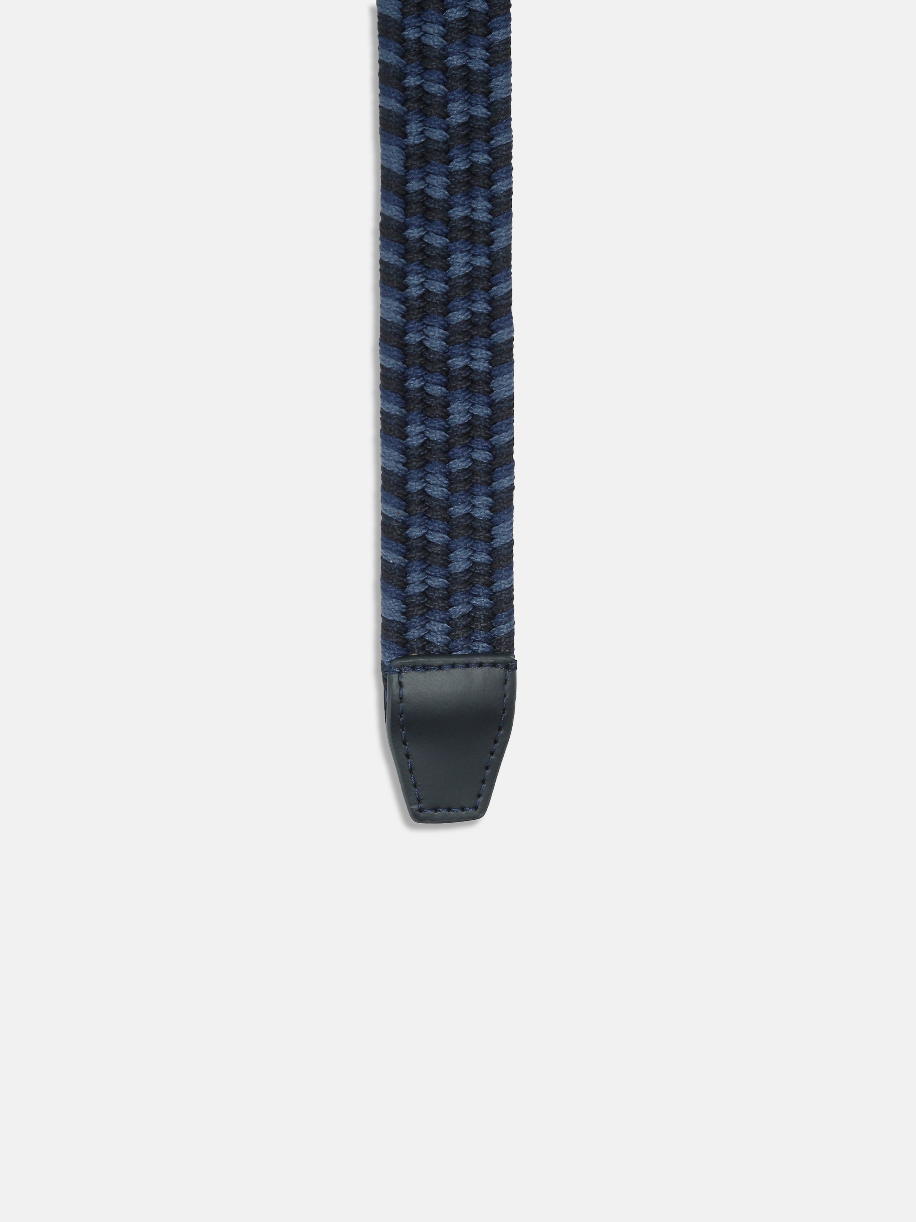 Colorblock Belt for Boys Blue