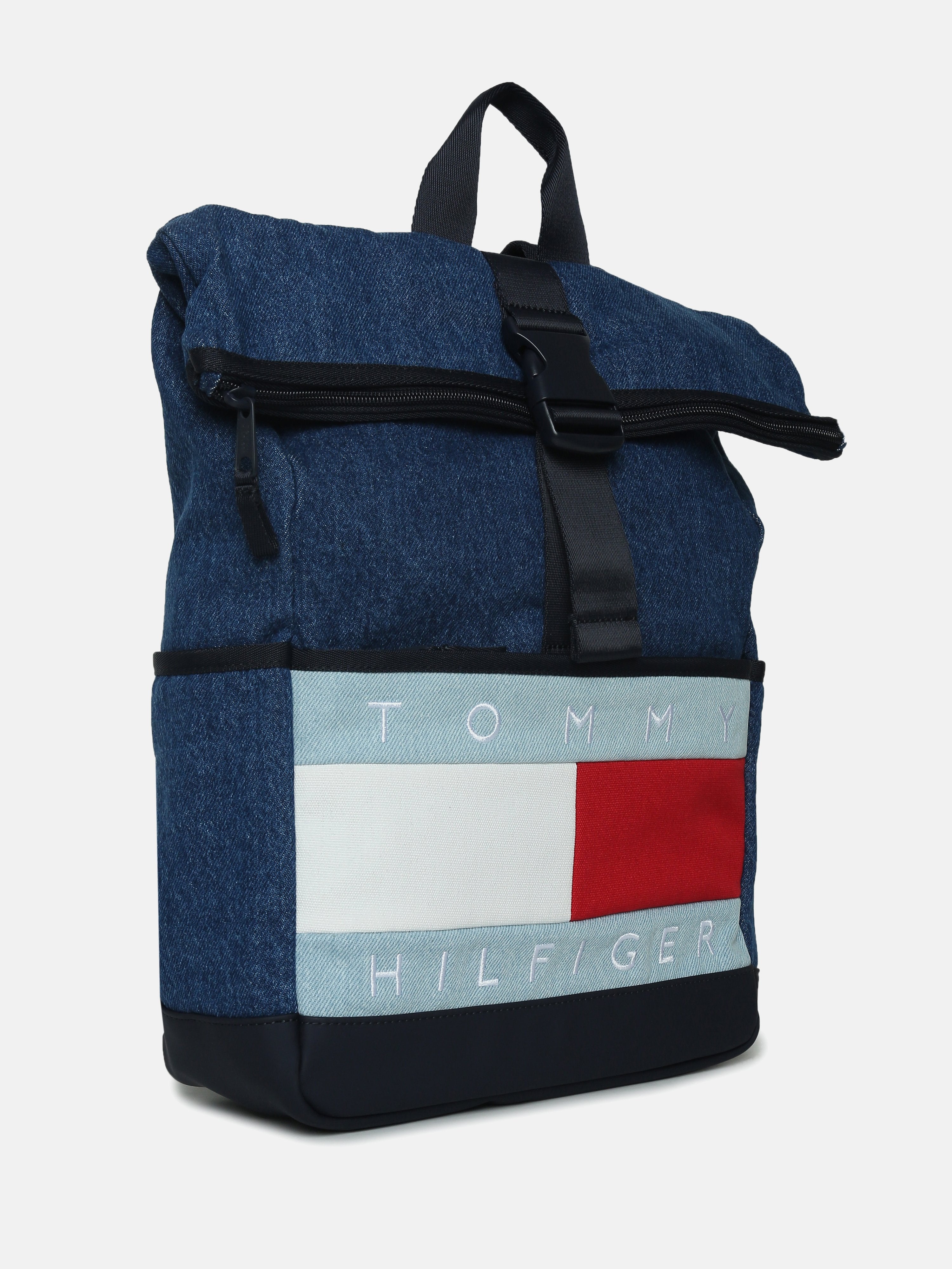 Logo Backpack for Boys Blue
